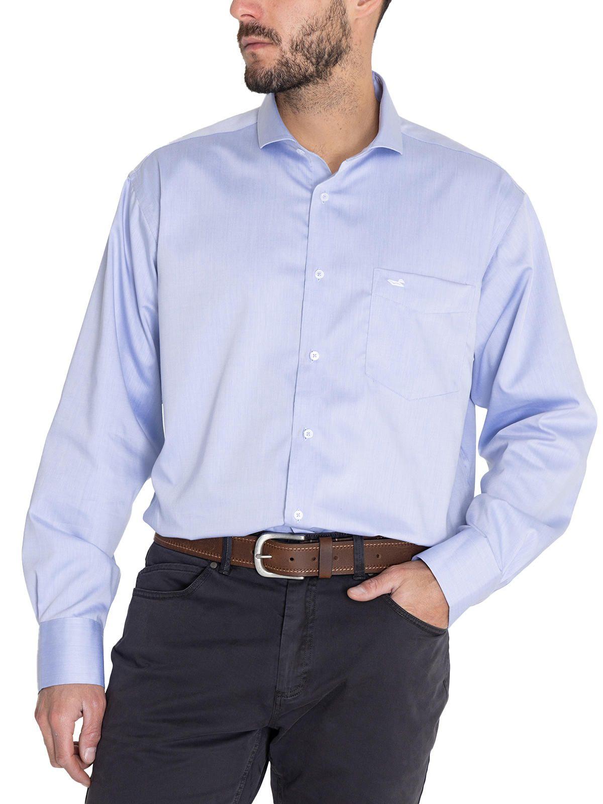 Camisa Cuello Ita Celeste E.Lifesolid Hombre -5