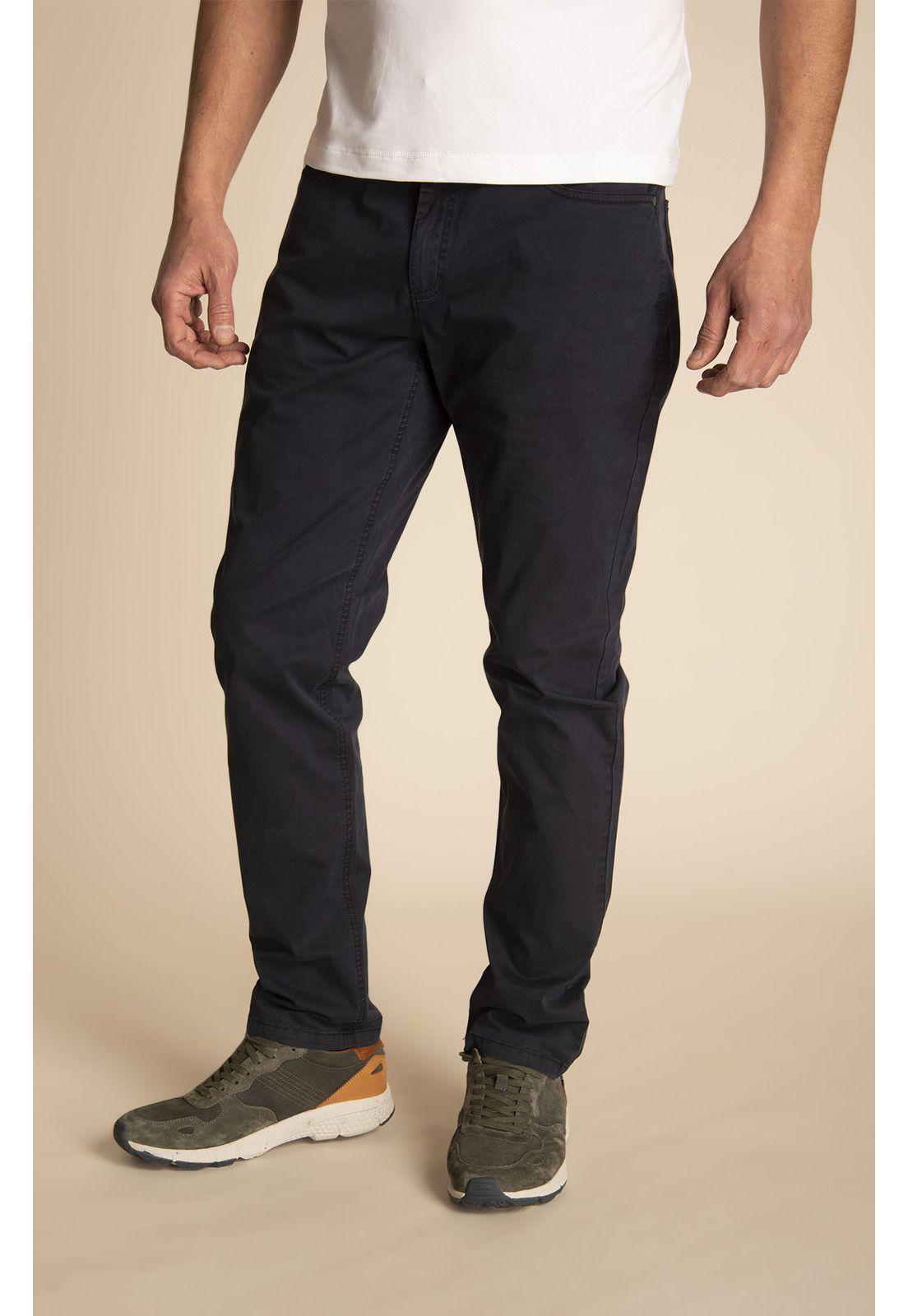 Pantalón Hombre Five Azul-6