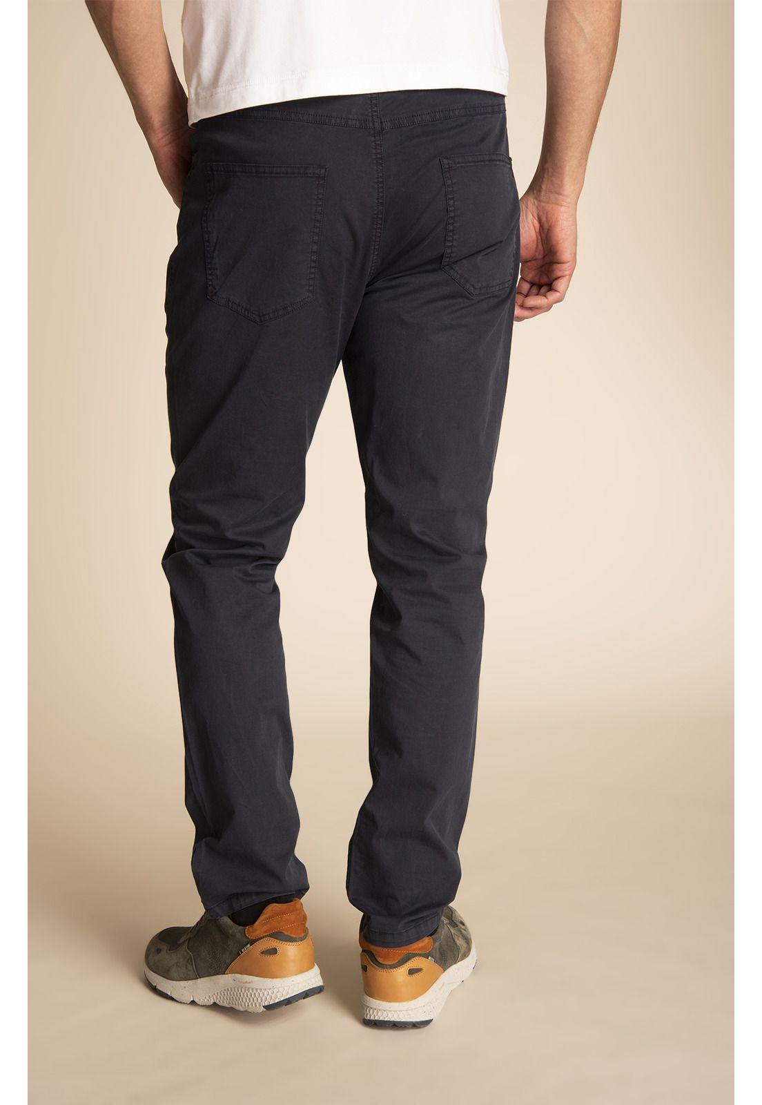 Pantalón Hombre Five Azul-7