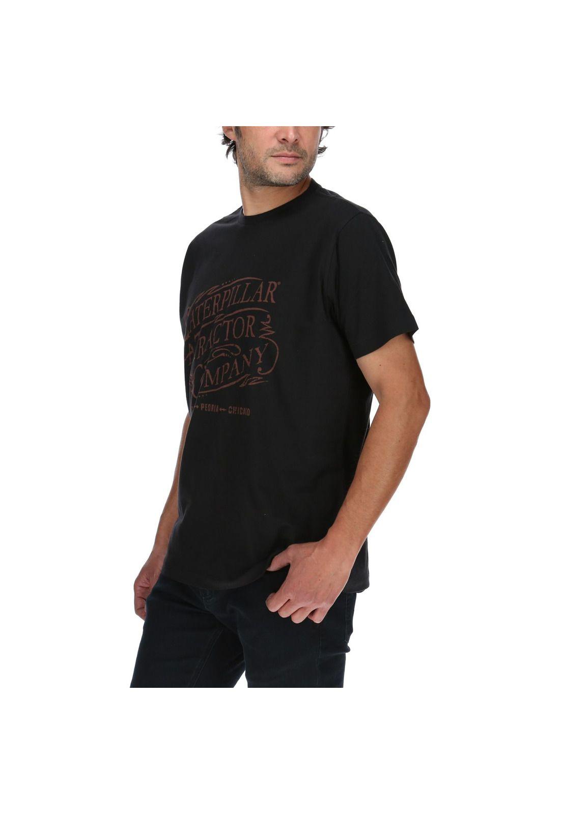 Polera Mc Hombre Script Classic Tee Negro-1