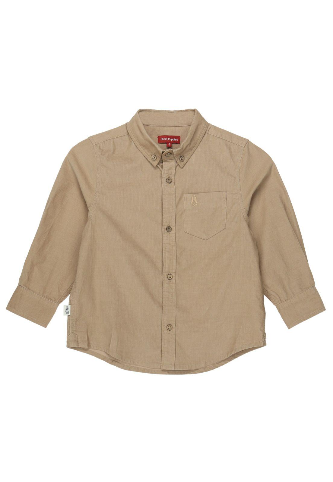 Camisa Niño Cotele Camel-0