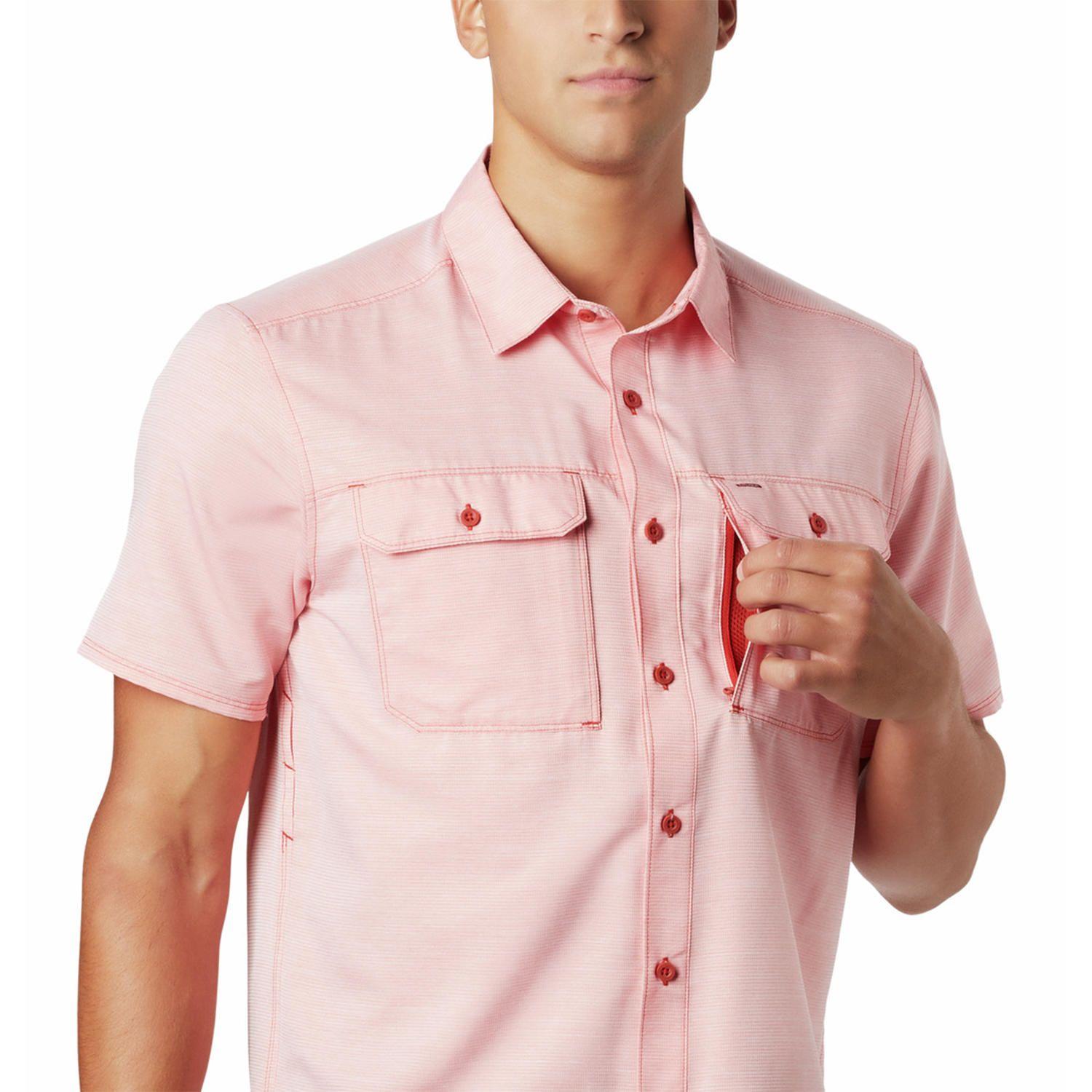 Camisa M/C Hombre Canyon Naranjo-2