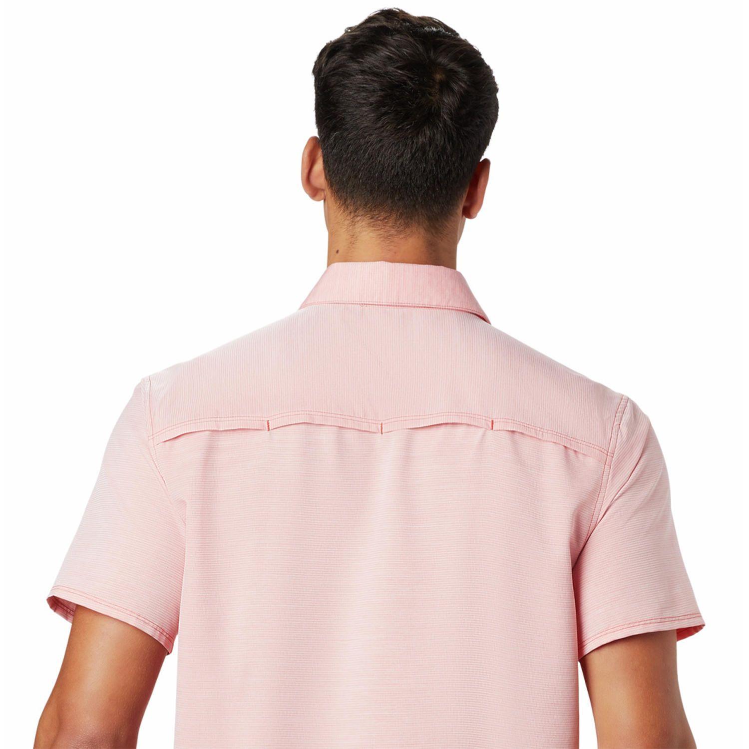 Camisa M/C Hombre Canyon Naranjo-3