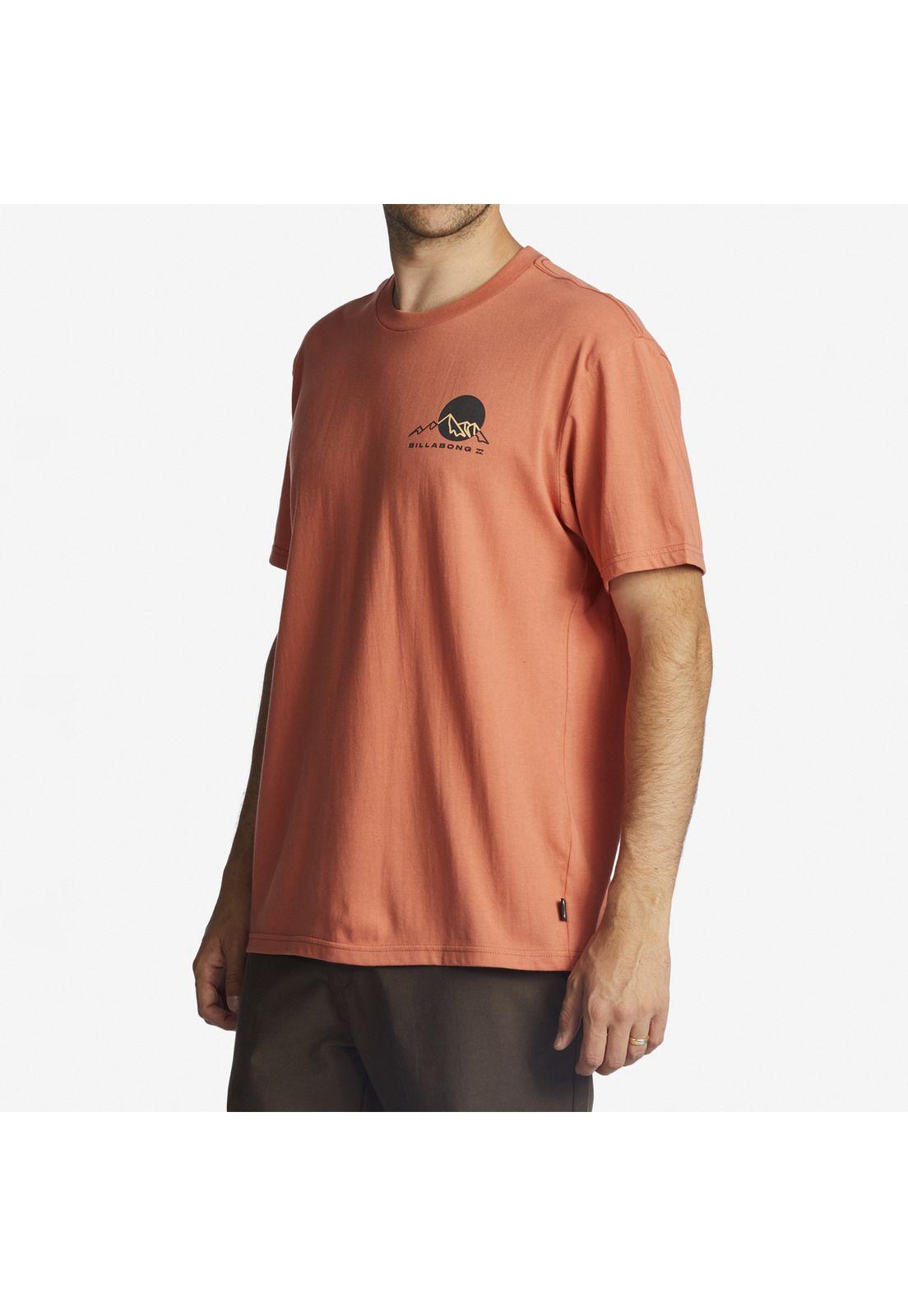 Polera M/C Hombre Sunset M Naranja-1