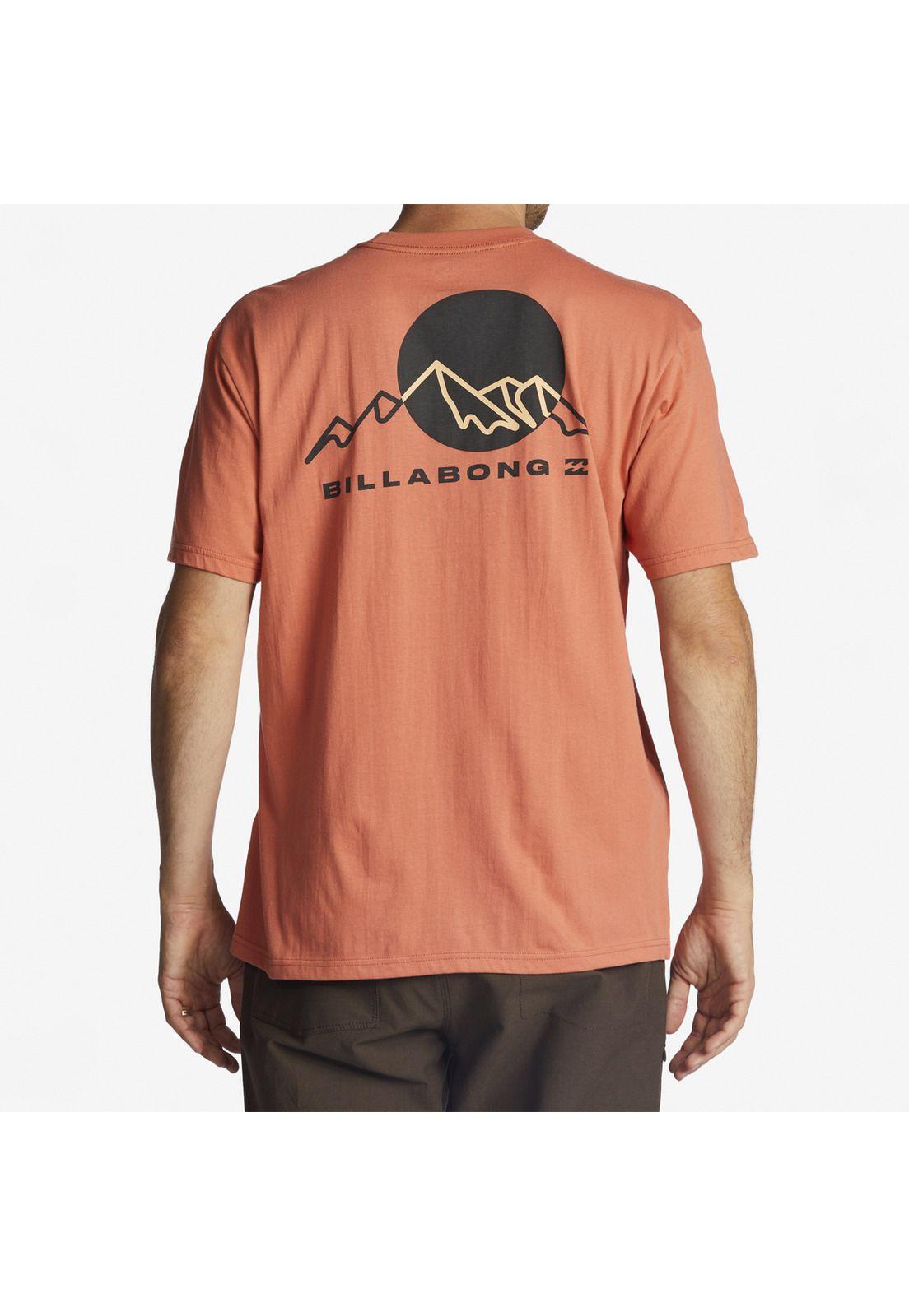 Polera M/C Hombre Sunset M Naranja-3