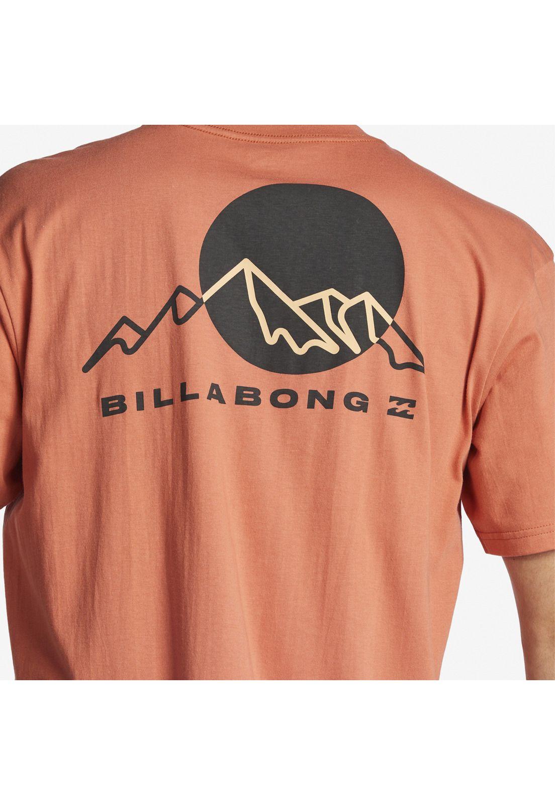 Polera M/C Hombre Sunset M Naranja-5