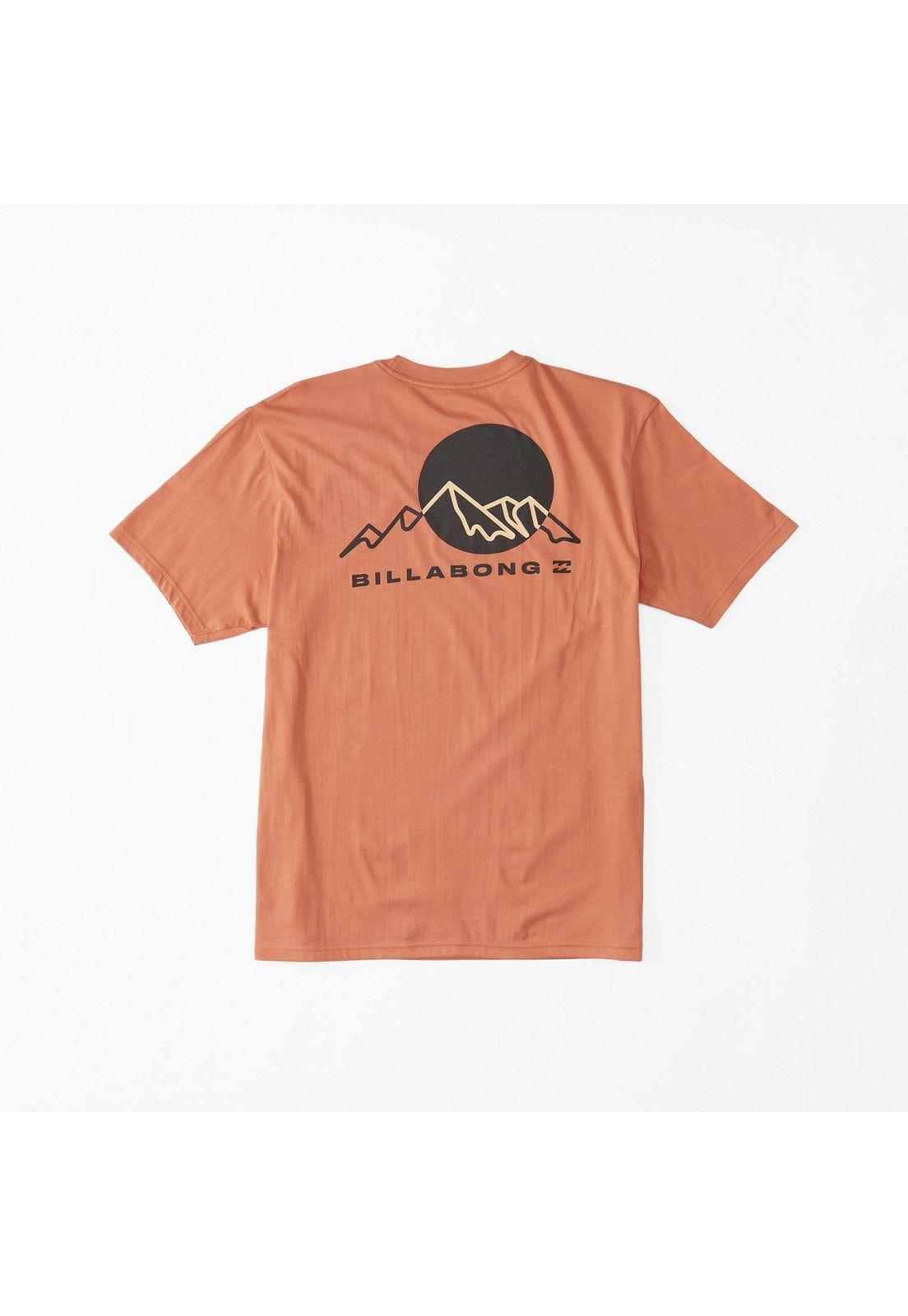 Polera M/C Hombre Sunset M Naranja-6