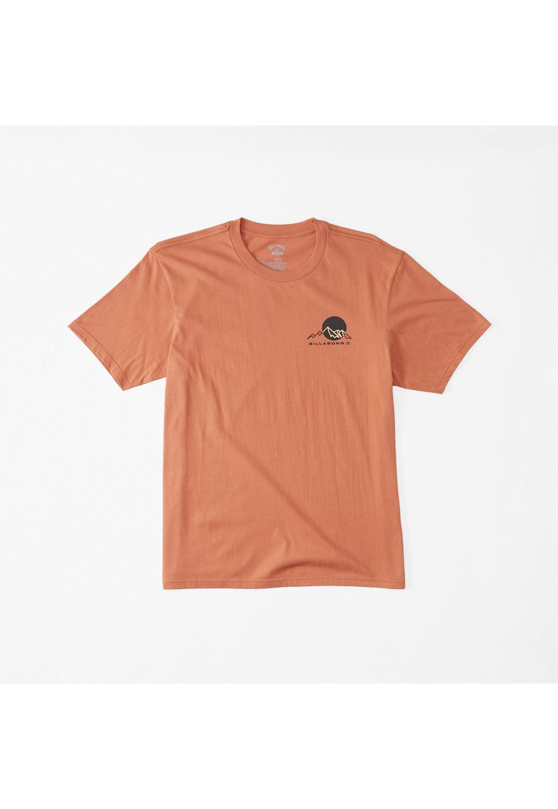 Polera M/C Hombre Sunset M Naranja-7