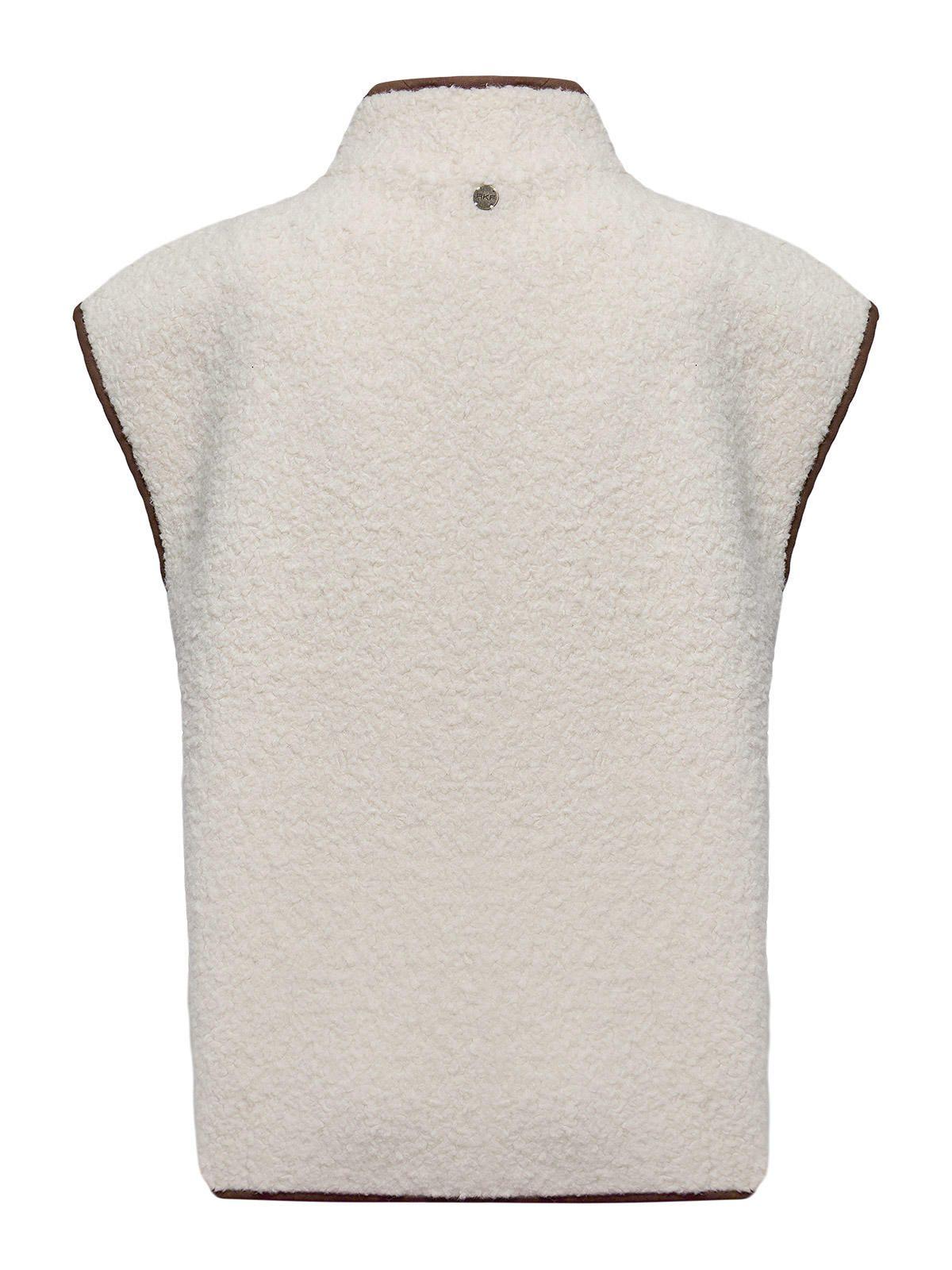 Polar Lana Mujer Gerbera Blanco-1