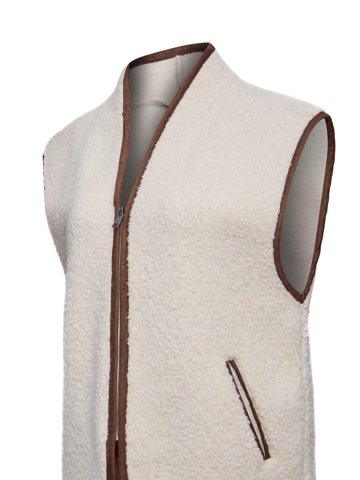 Polar Lana Mujer Gerbera Blanco-3