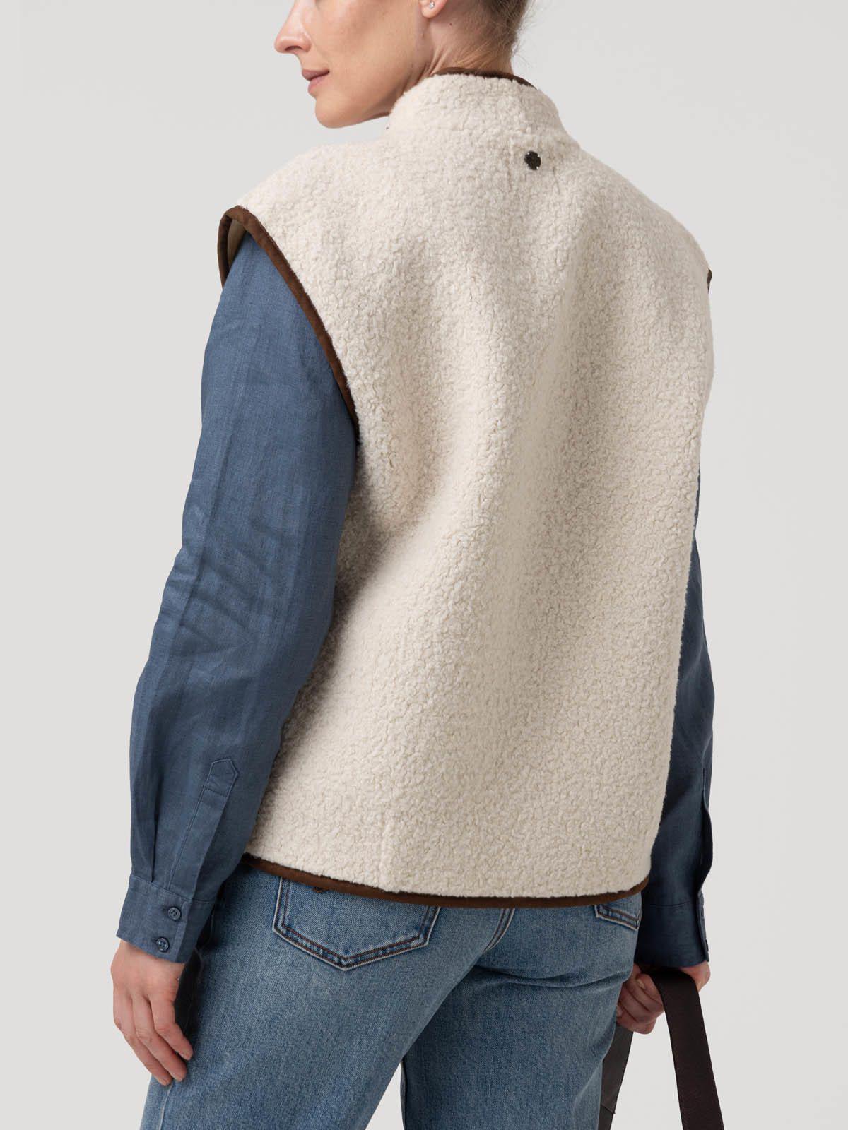 Polar Lana Mujer Gerbera Blanco-5