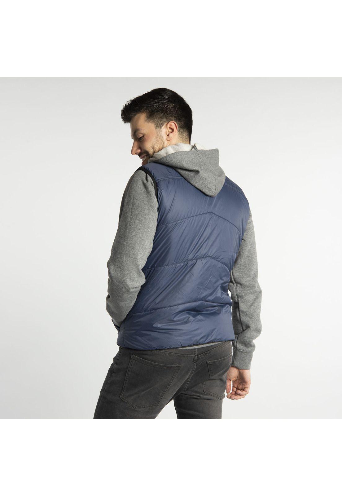 Parka Hombre Fdtn Chevron Ins Ves Azul Marino-2