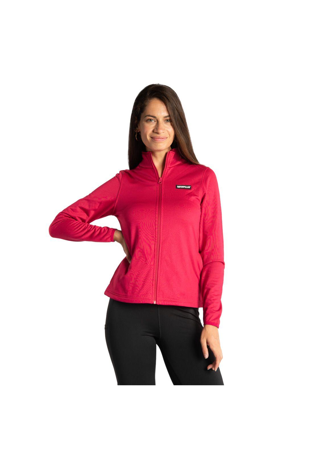 Polar Mujer W Fdtn Grid Fleece Rojo-0