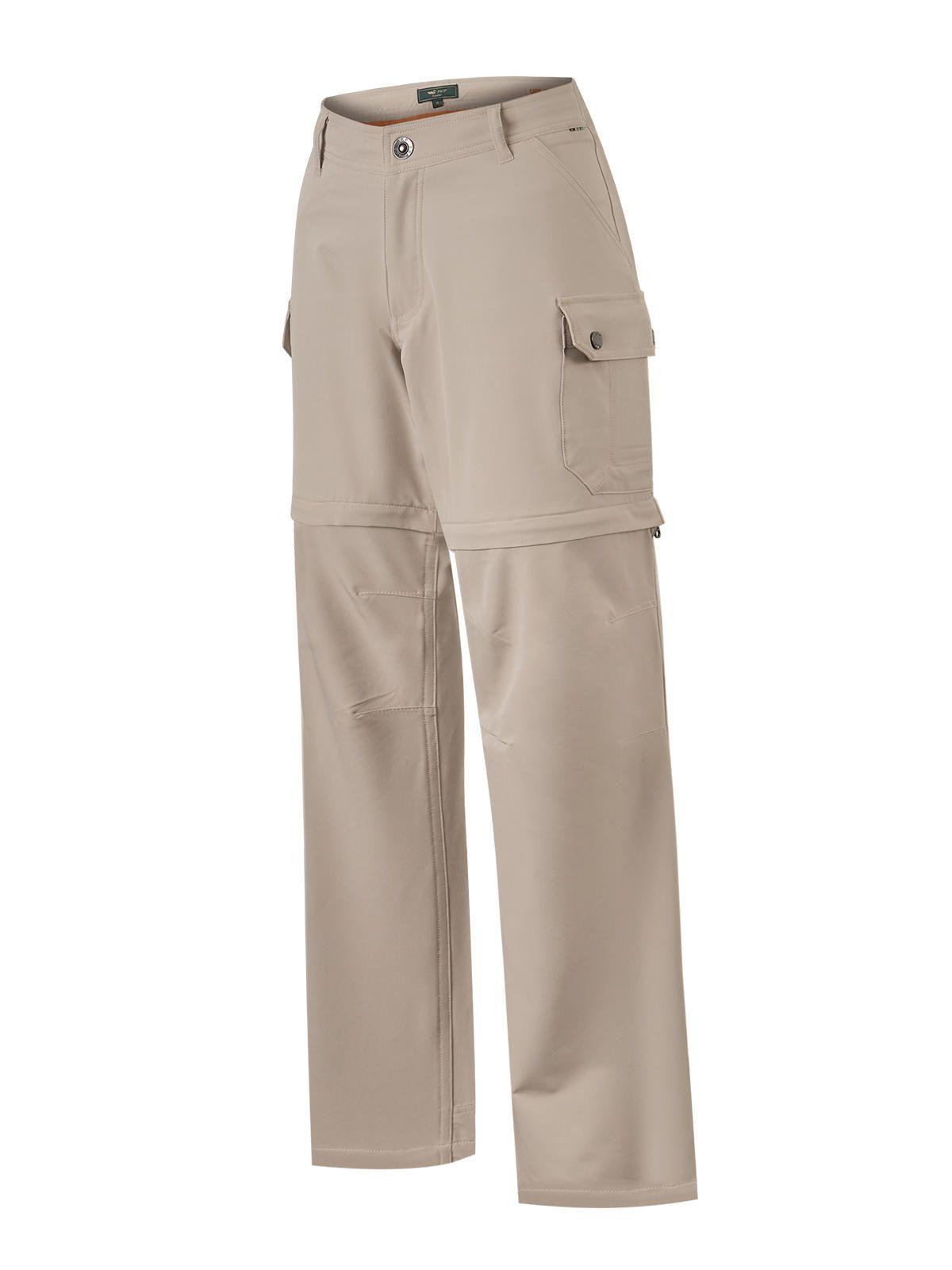 Pantalón Fibras Recicladas Mujer Desmont Beige-0