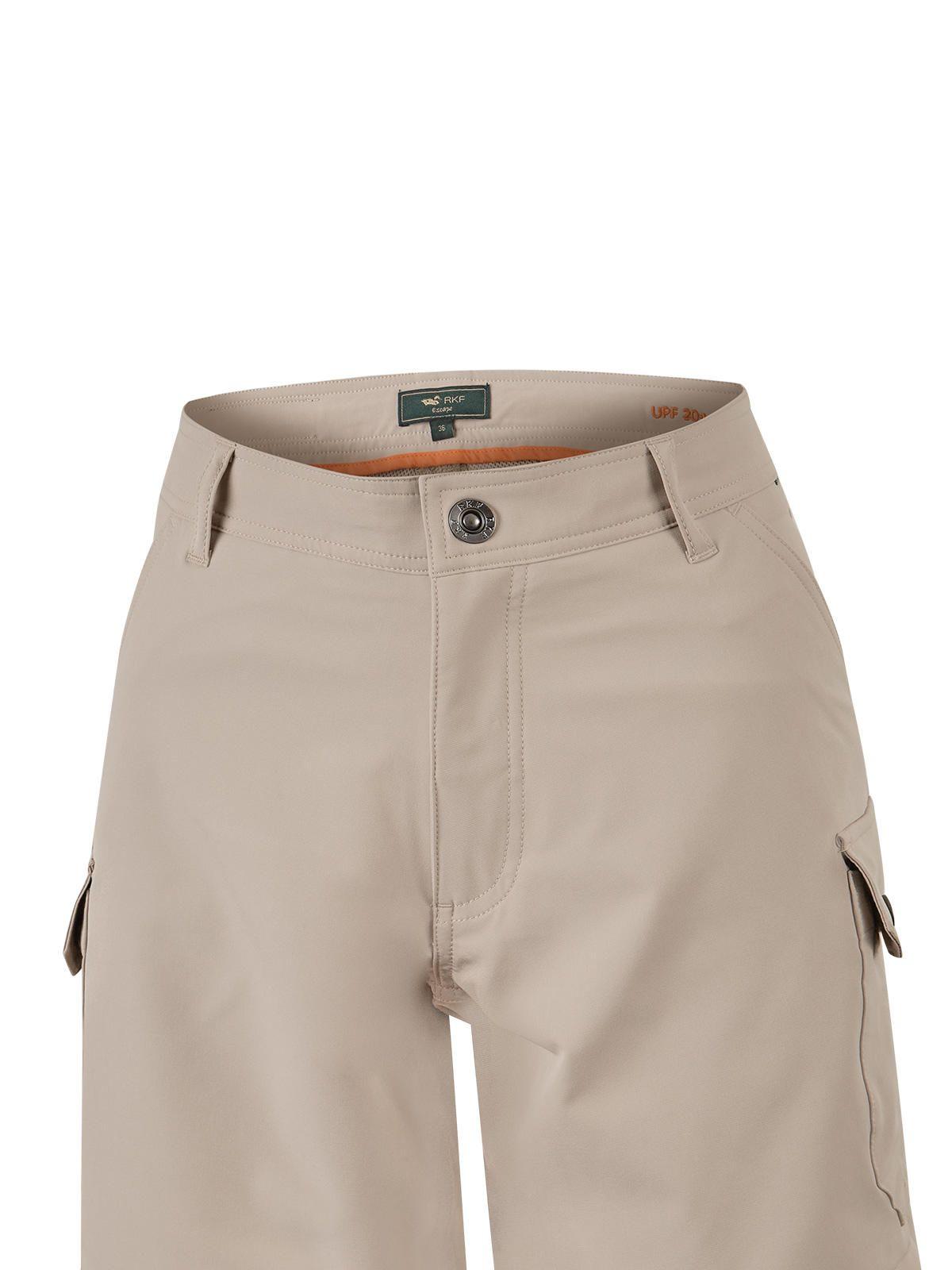 Pantalón Fibras Recicladas Mujer Desmont Beige-3
