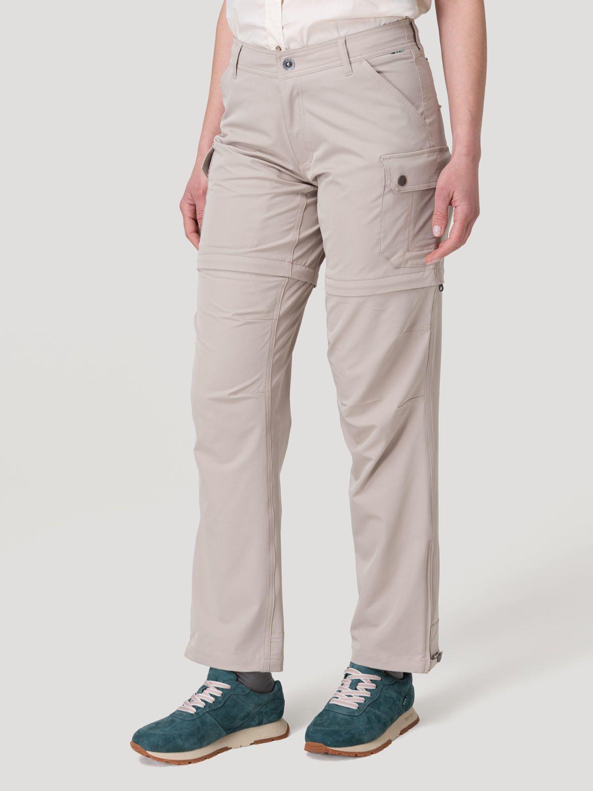 Pantalón Fibras Recicladas Mujer Desmont Beige-4