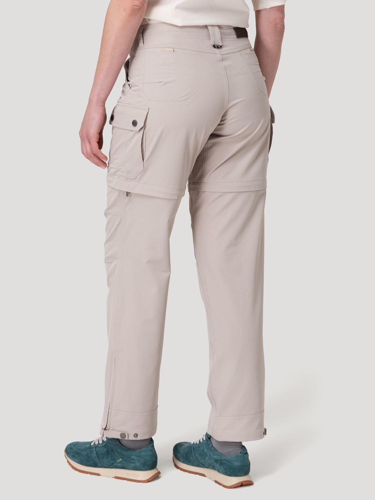 Pantalón Fibras Recicladas Mujer Desmont Beige-5