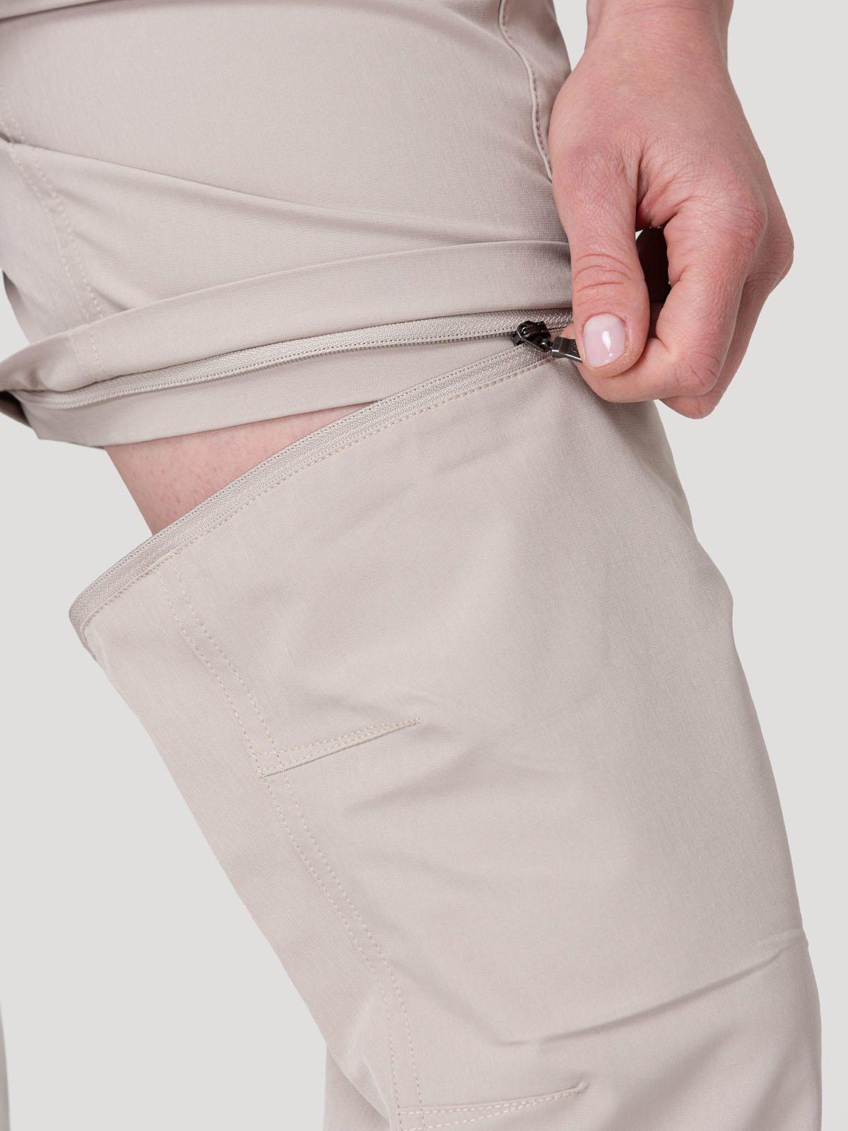 Pantalón Fibras Recicladas Mujer Desmont Beige-9