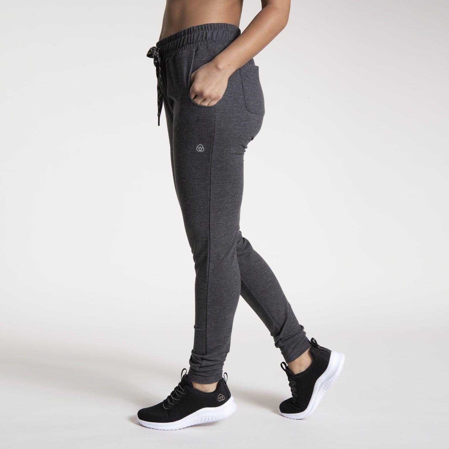 Pantalón Mujer Pants W/Pocket Grafito-1