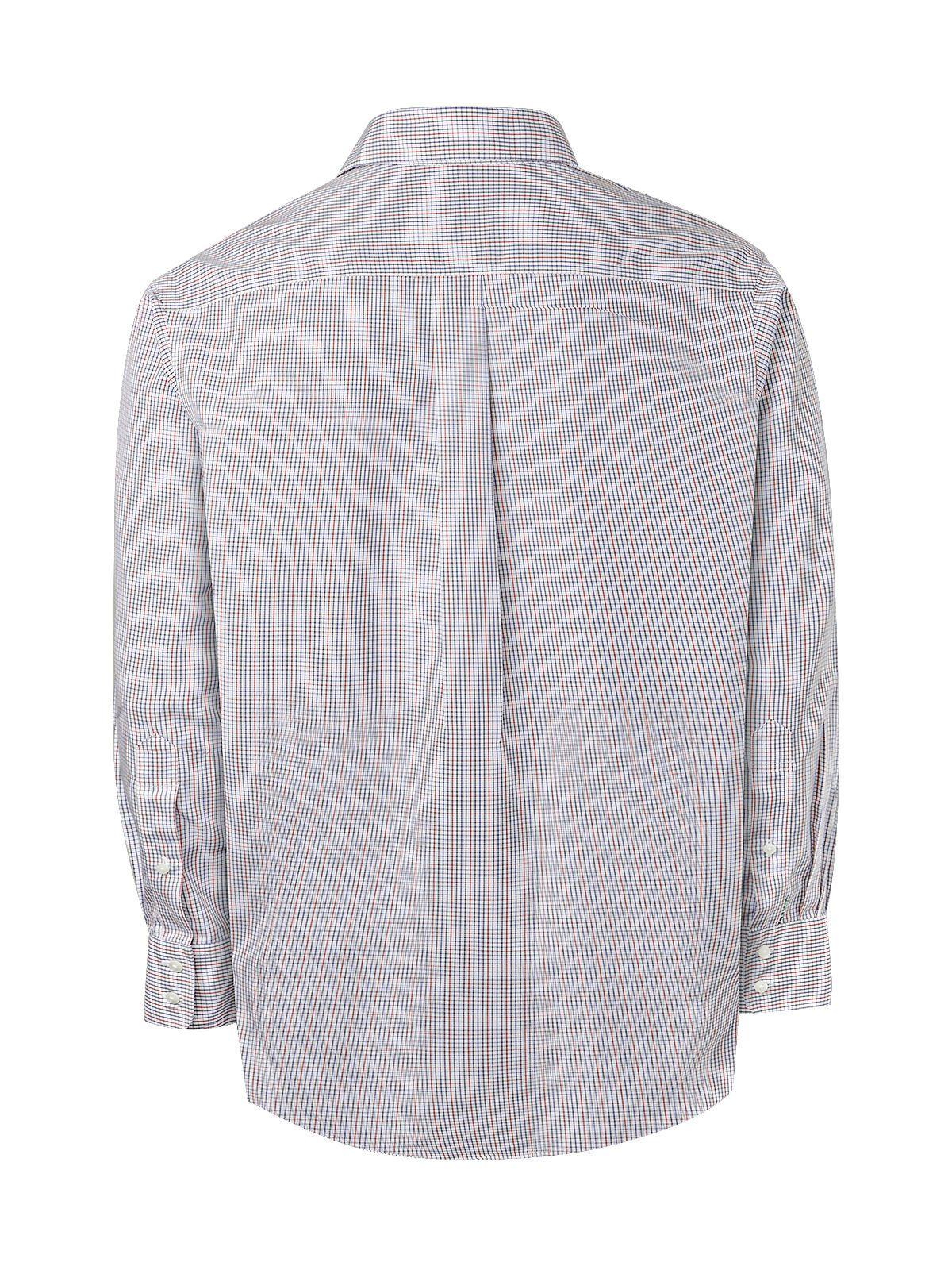 Camisa Libre de Arrugas Azul WF Hombre -3