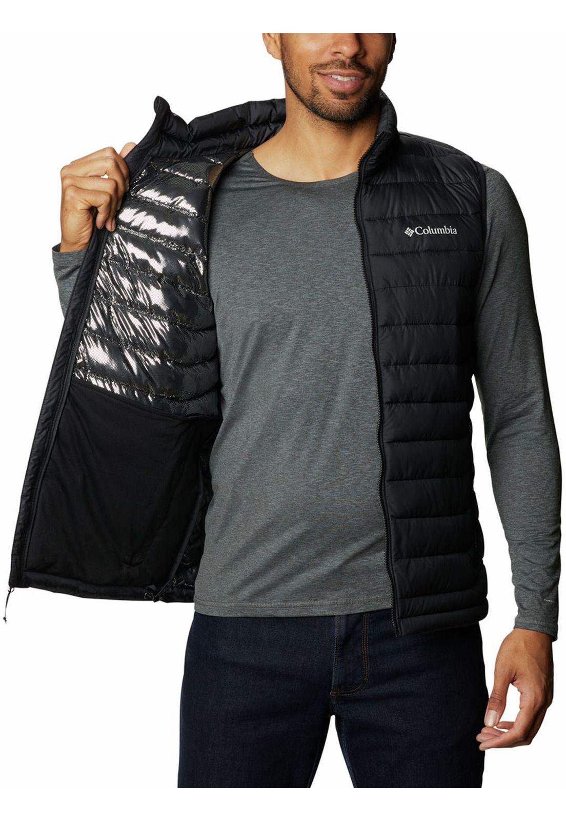 Parka Sin Mangas Hombre Powder Lite Ii Negro-4