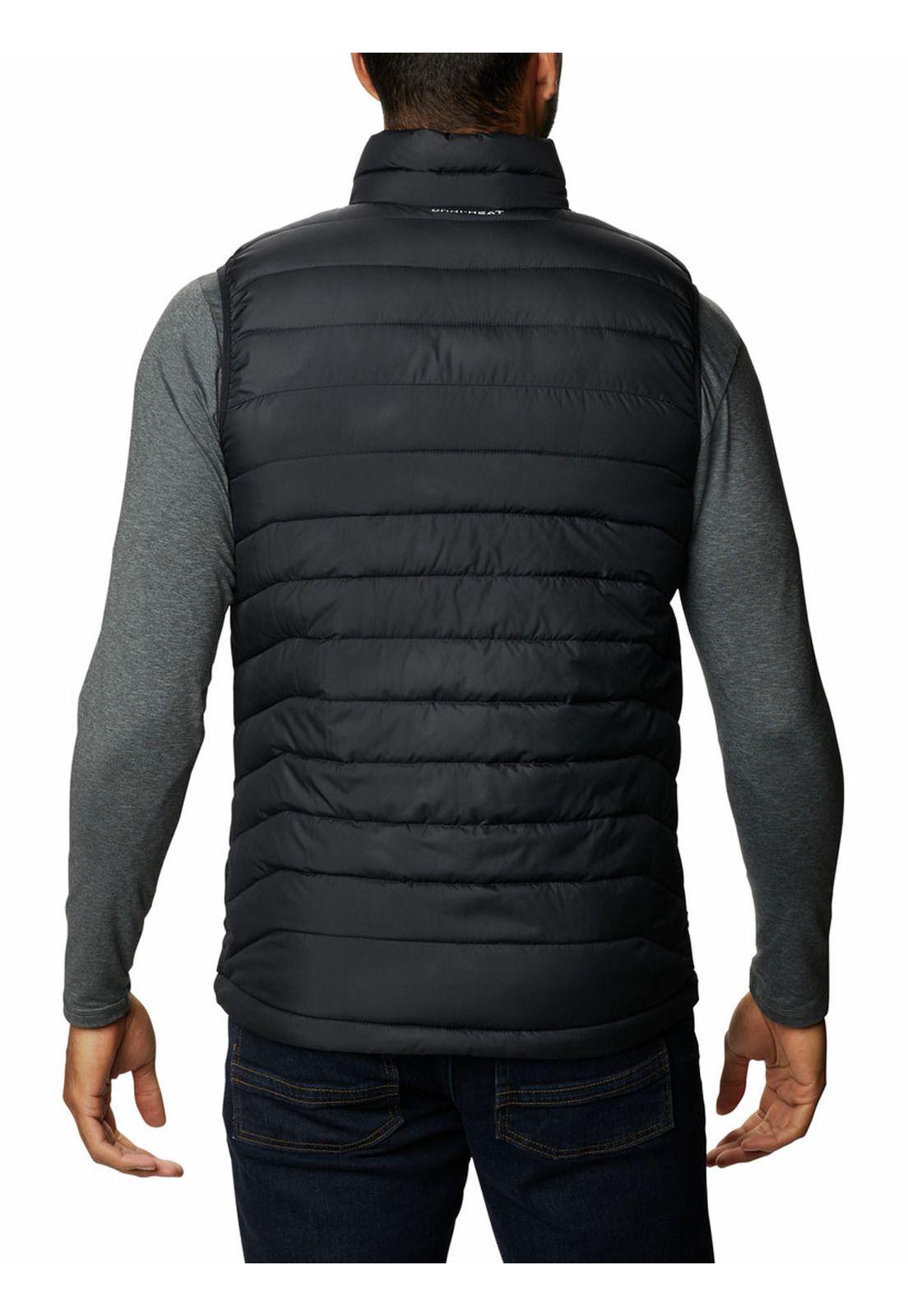 Parka Sin Mangas Hombre Powder Lite Ii Negro-6