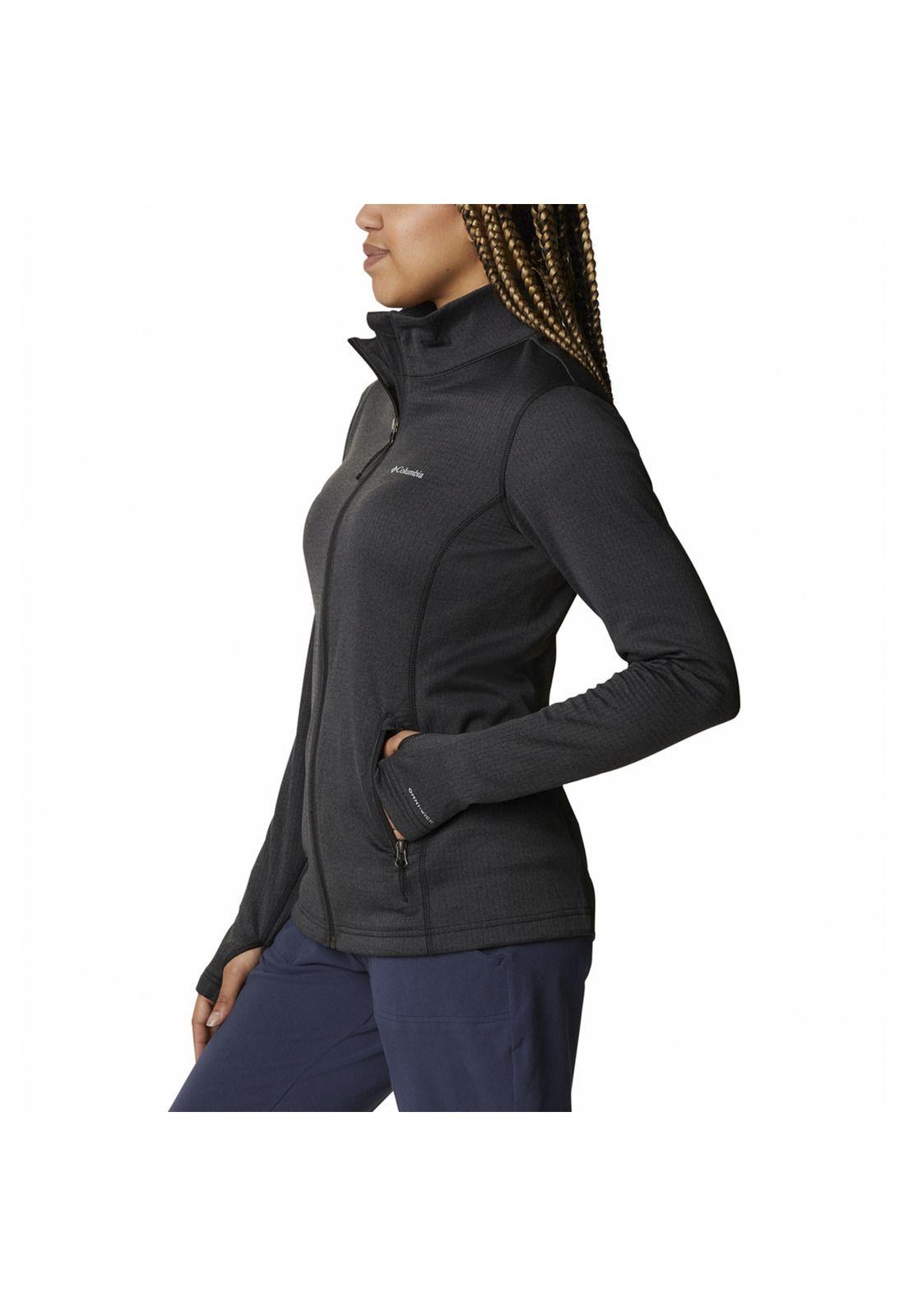 Polar Mujer Park View Grid Full Zip Negro-1