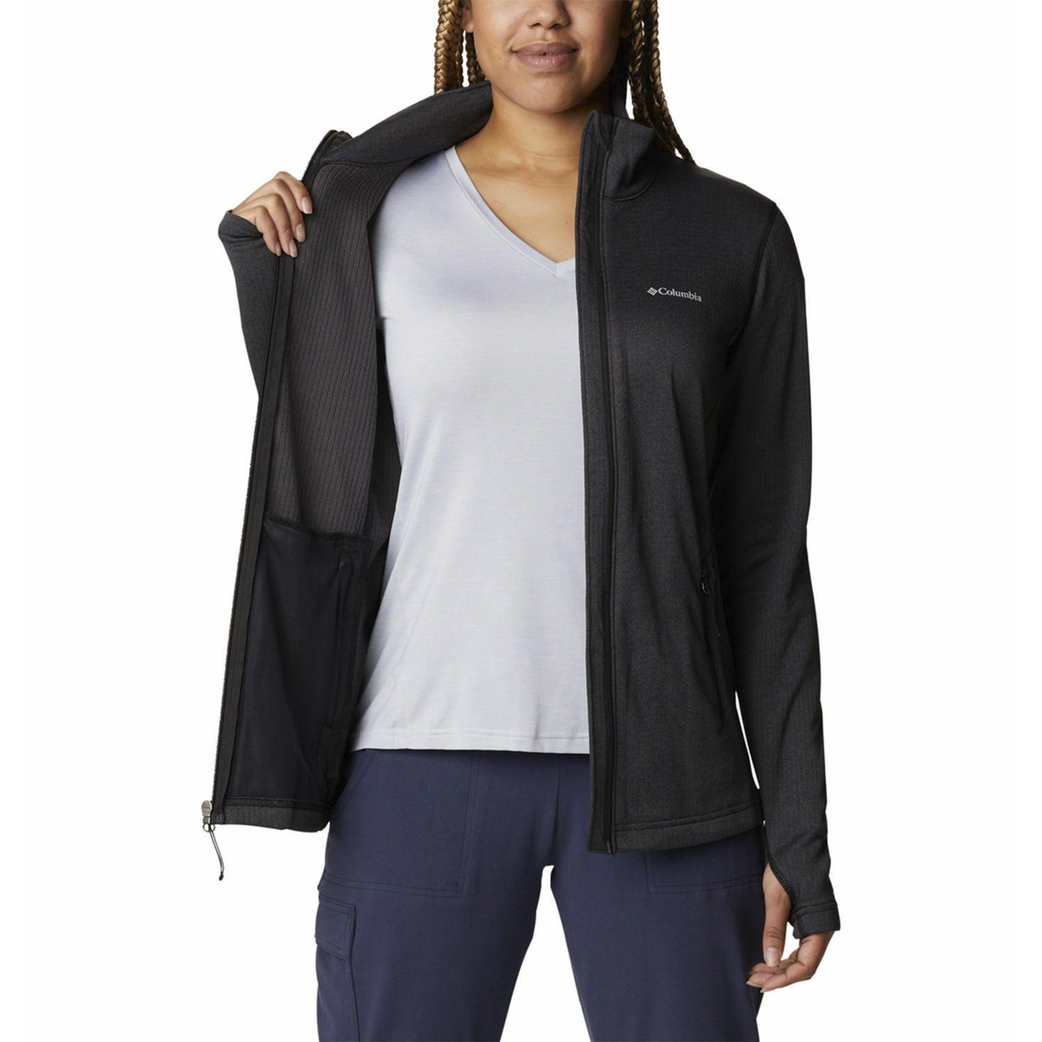 Polar Mujer Park View Grid Full Zip Negro-4