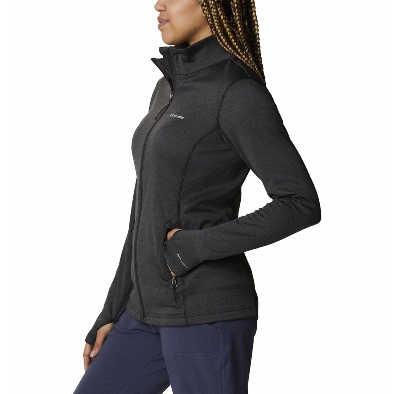 Polar Mujer Park View Grid Full Zip Negro-1