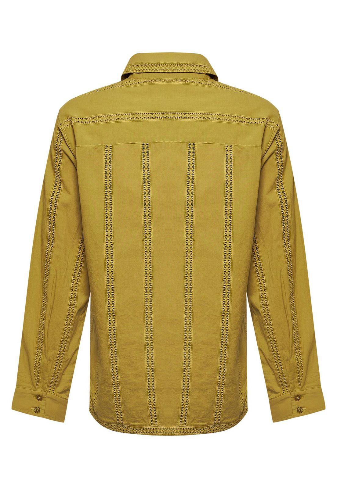 Blusa Algodón Orgánico Mujer Zambor Verde -1