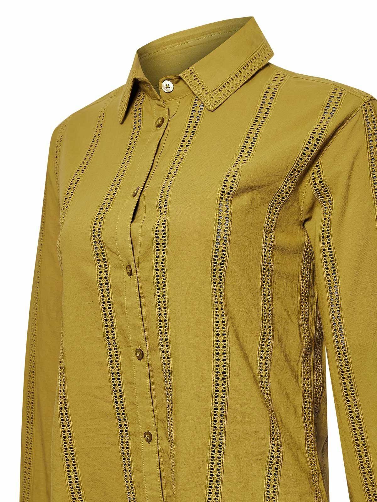 Blusa Algodón Orgánico Mujer Zambor Verde -3