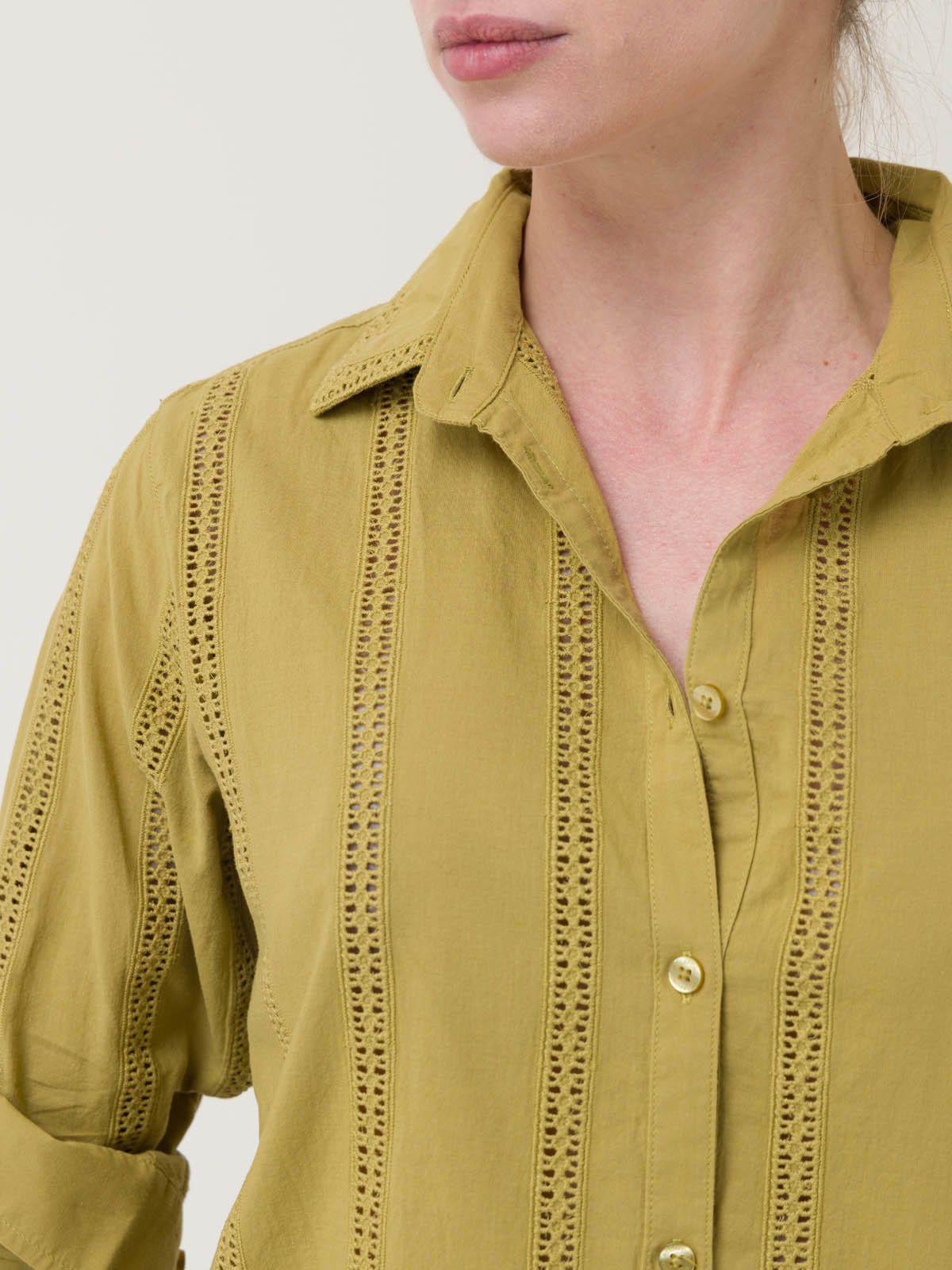 Blusa Algodón Orgánico Mujer Zambor Verde -6