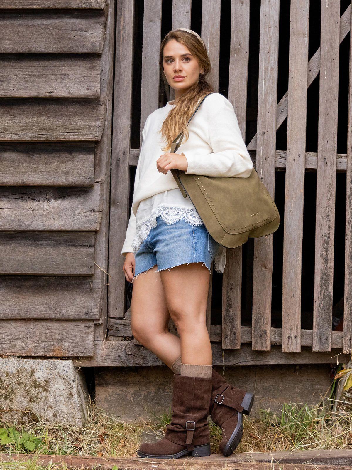 Bota Mujer Alicia Chocolate-1