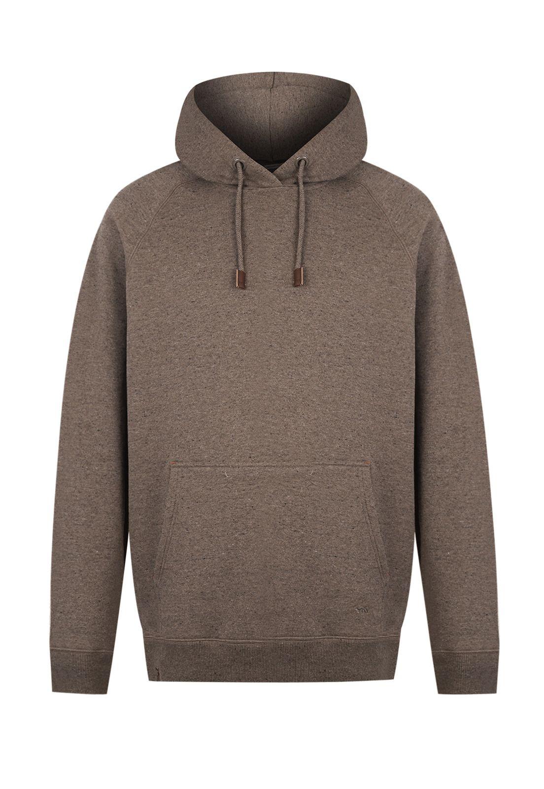 Polerón Algodón Orgánico Hombre Walsall Café-0