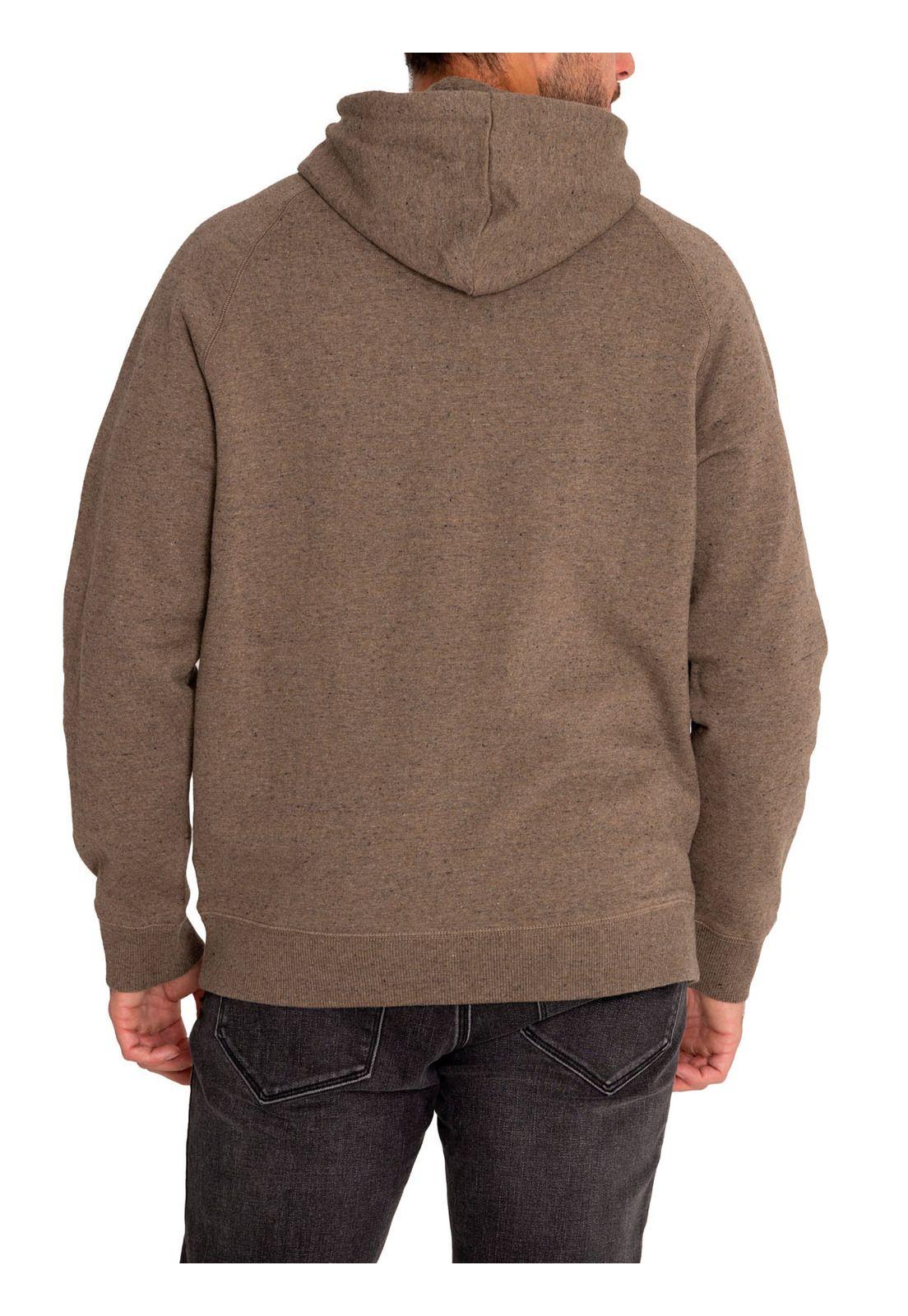 Polerón Algodón Orgánico Hombre Walsall Café-6