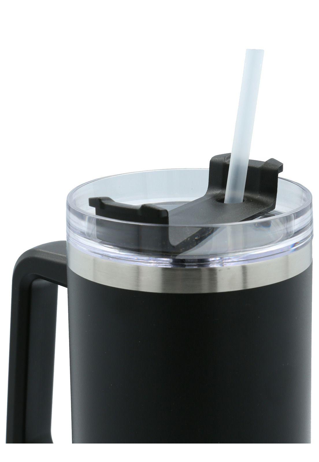 Botella Tumbler 1200 ML Negro -4