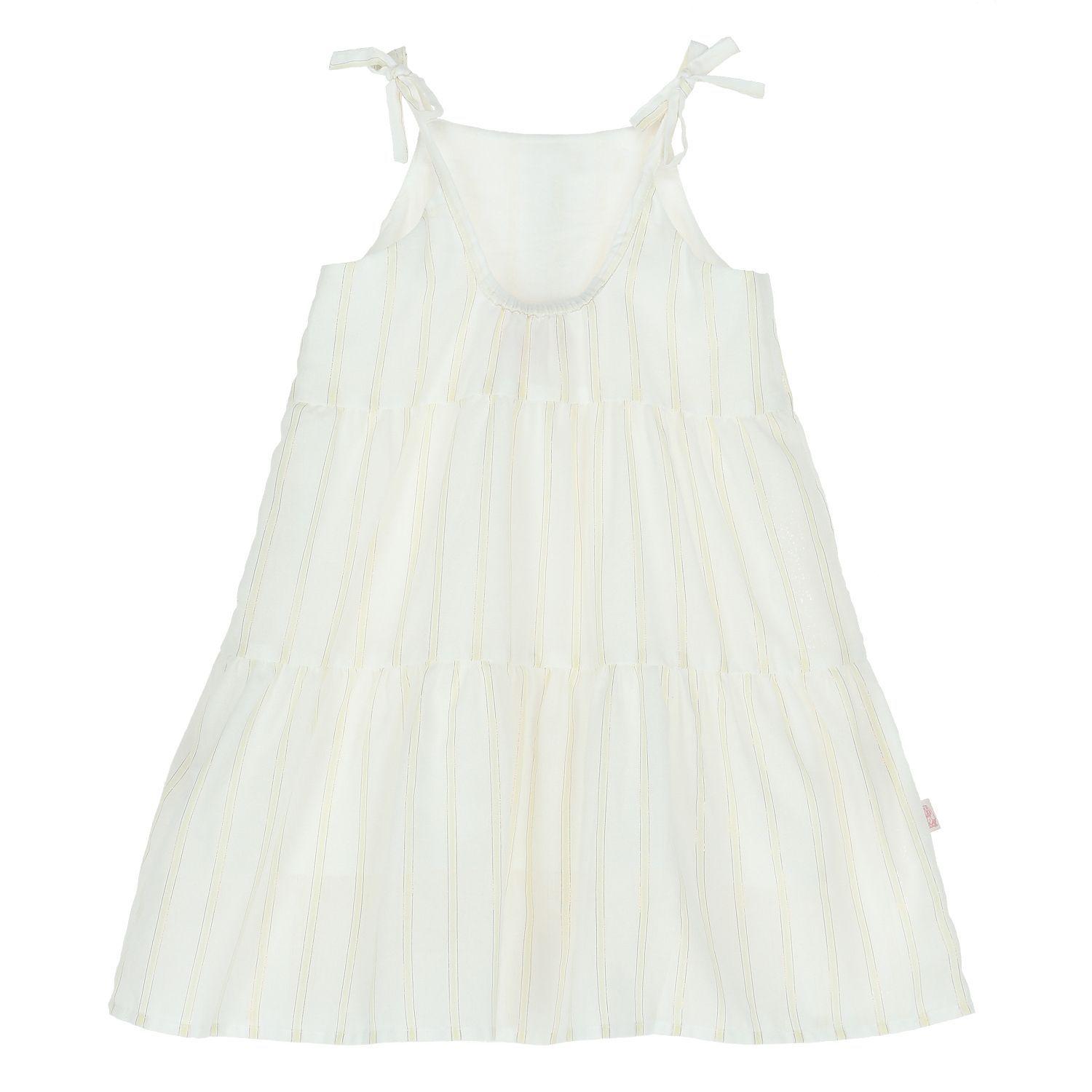 Vestido Niña Arcoiris Blanco-1