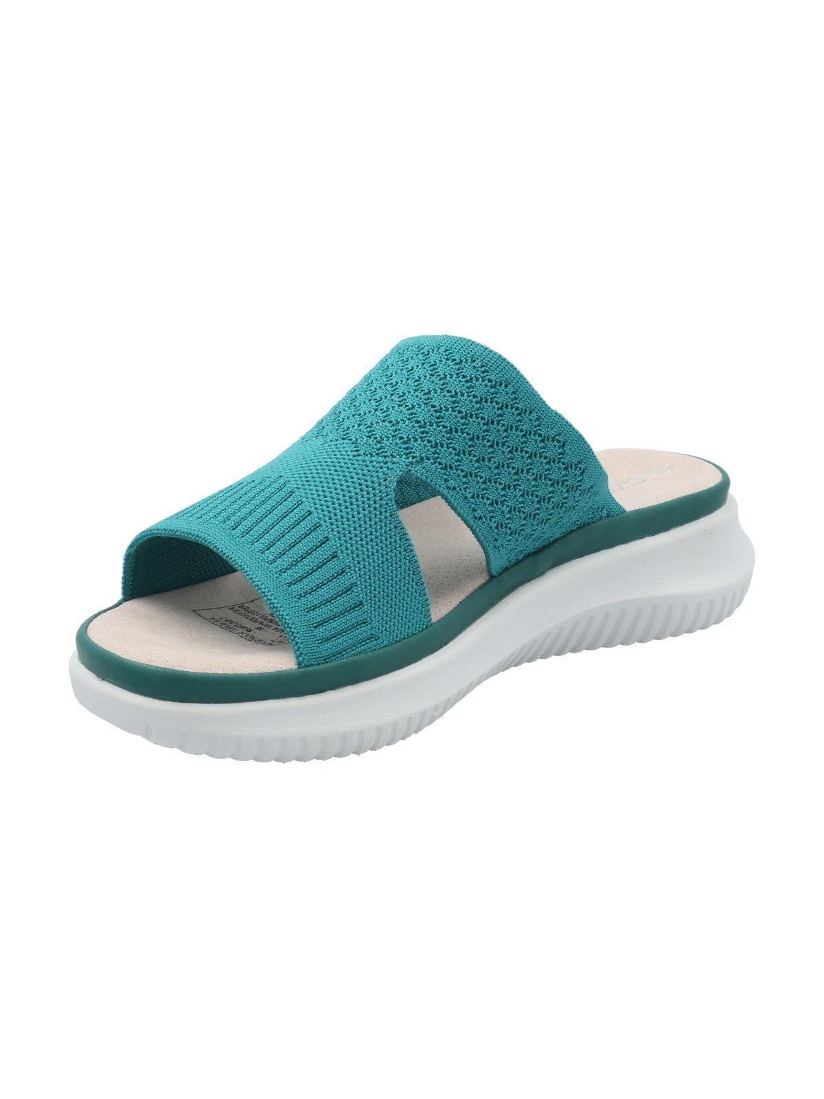 Sandalia Mujer Laraina Turquesa-4