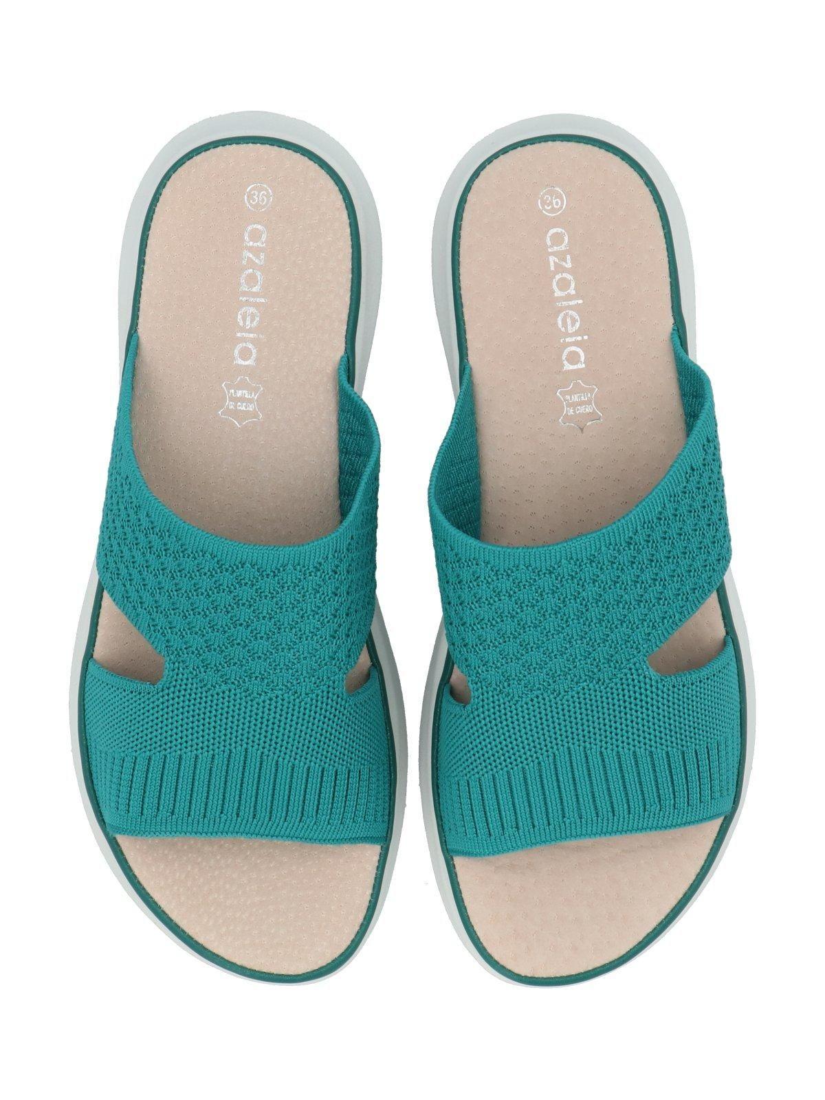 Sandalia Mujer Laraina Turquesa-7