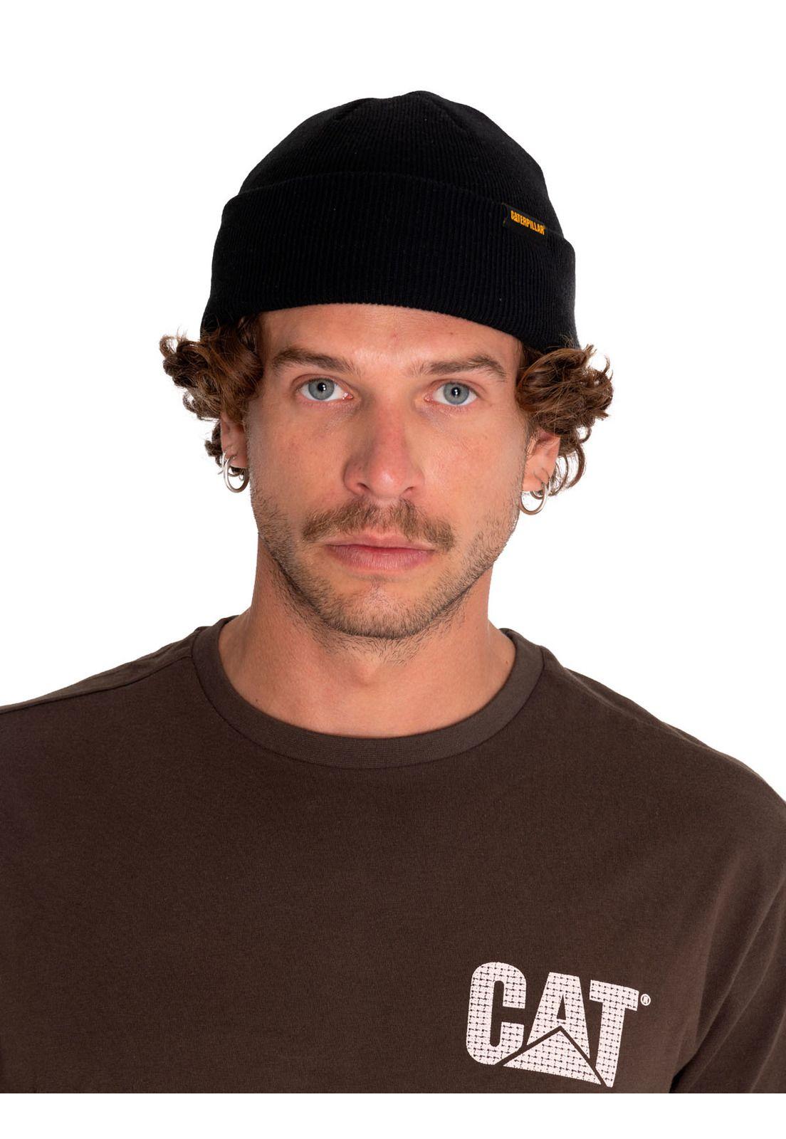 Pack Gorro Hombre Cuffed Knit Amarillo Y Negro-4