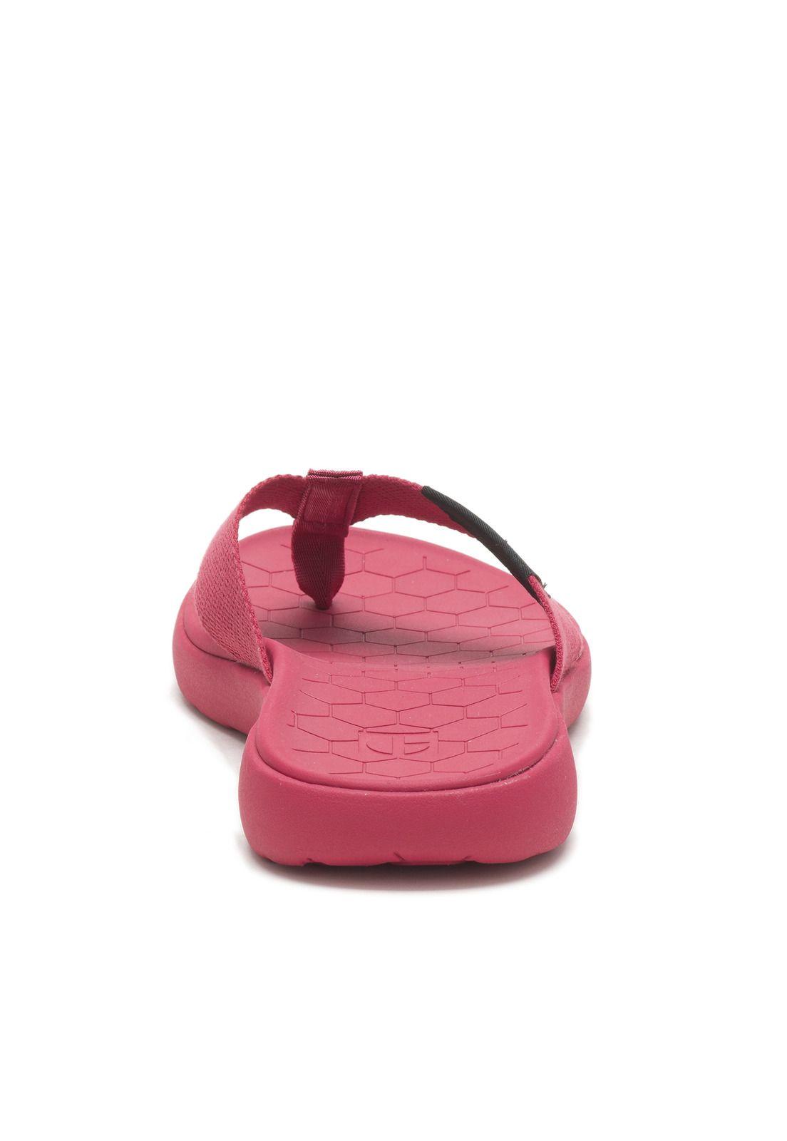 Sandalia Via Flip Rojo Hombre-3