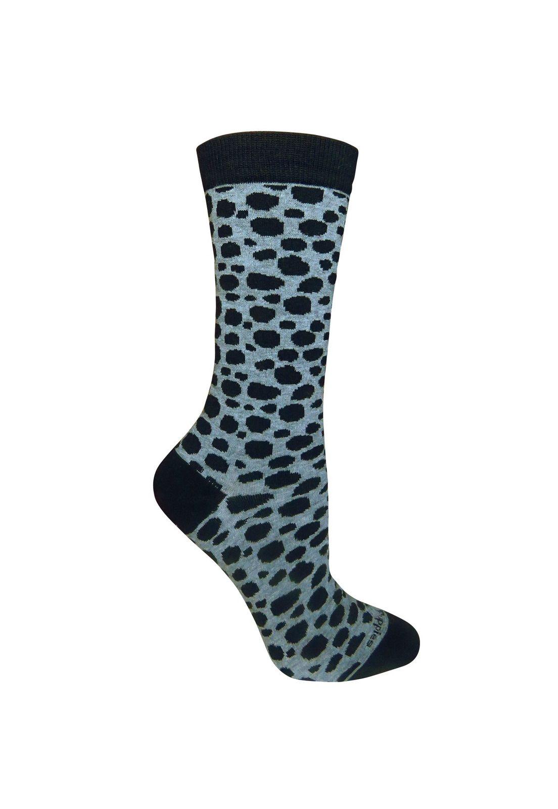 Calcetín Algodón W C Leopard-0