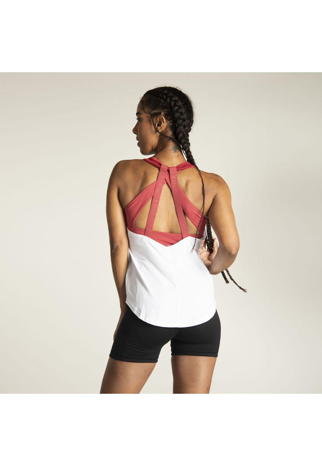 Polera S/M Mujer Training Tank Blanco-1