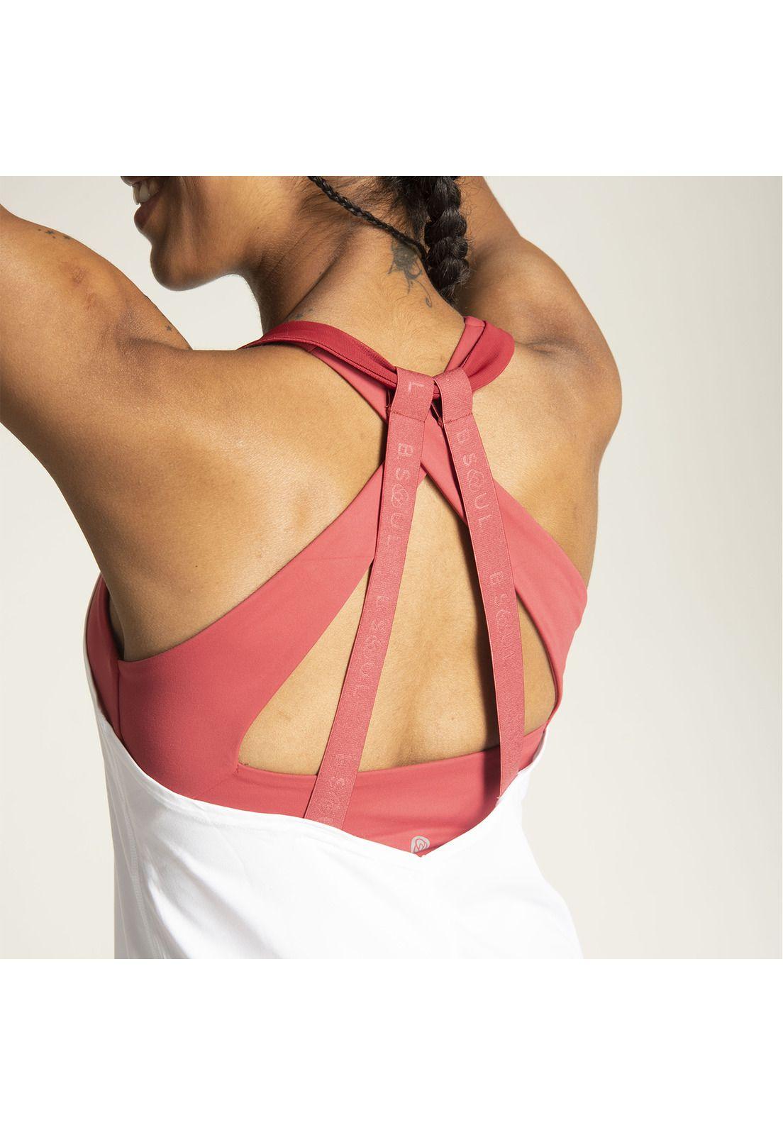 Polera S/M Mujer Training Tank Blanco-4