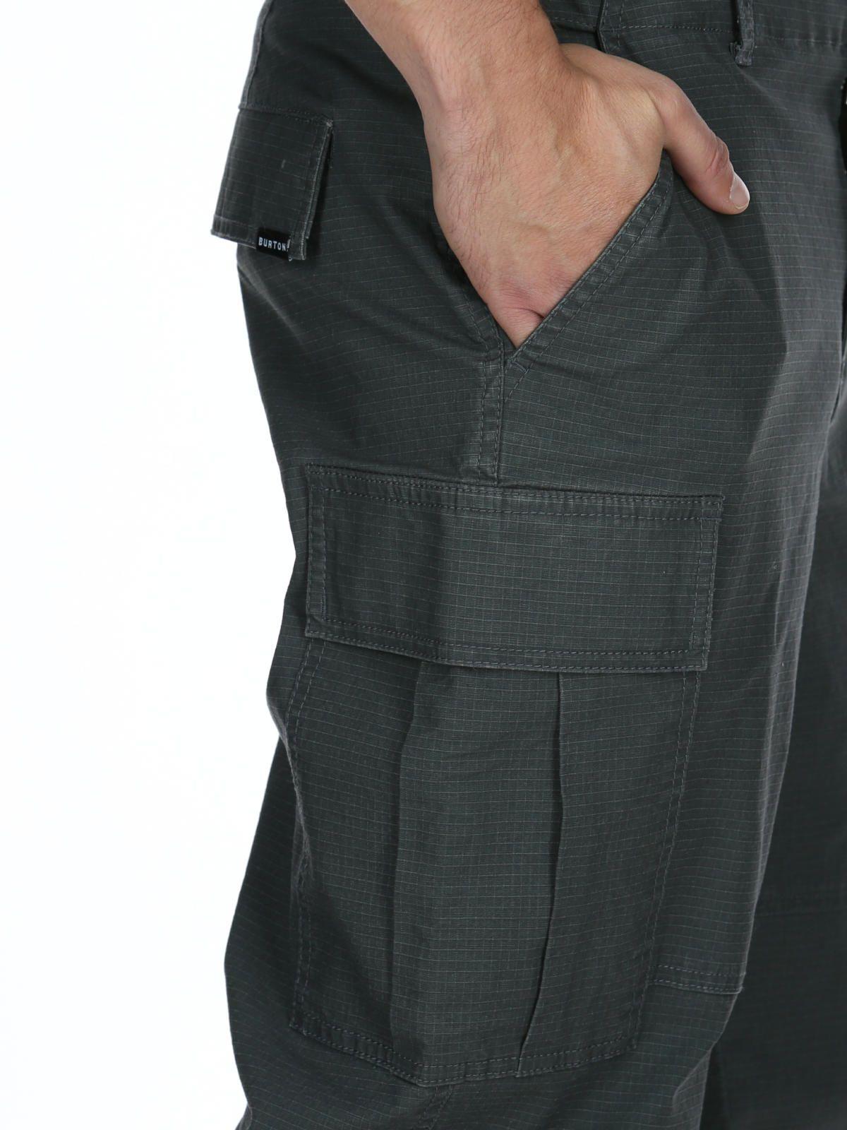 Pantalón Hombre Cargo Gris-4