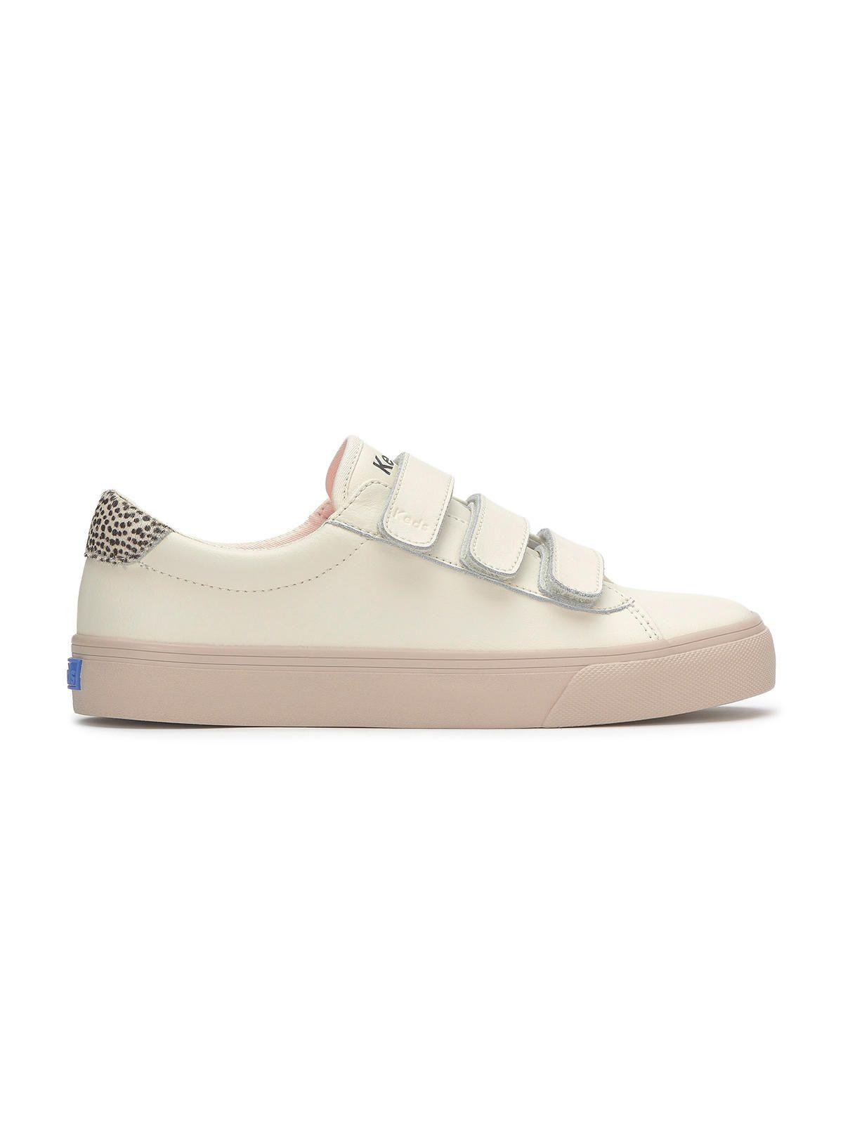 Zapatilla Cuero Mujer Jump Kick Crema-0