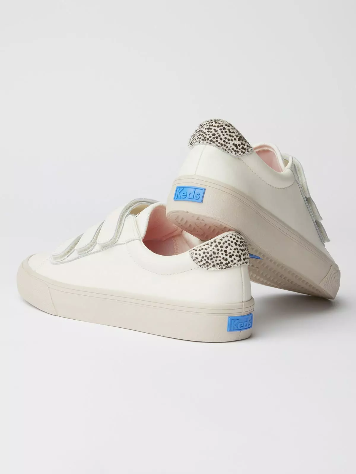 Zapatilla Cuero Mujer Jump Kick Crema-5