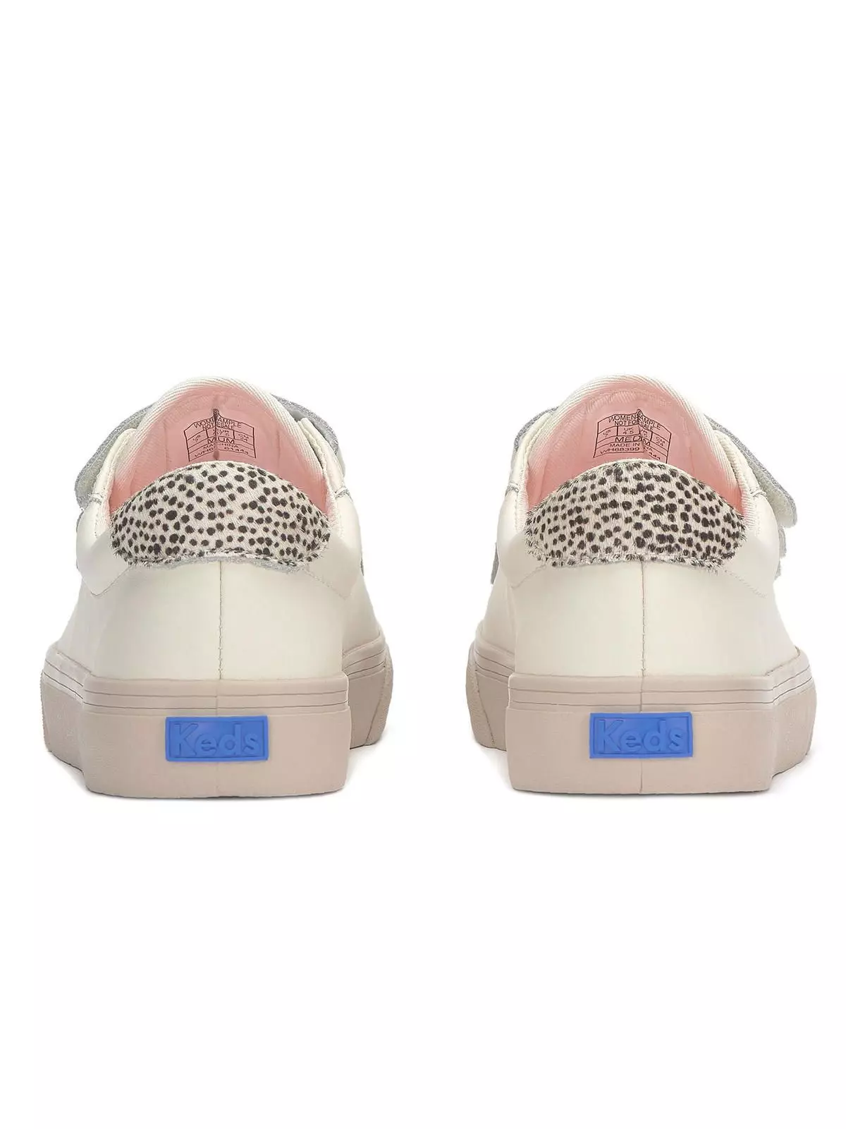 Zapatilla Cuero Mujer Jump Kick Crema-6