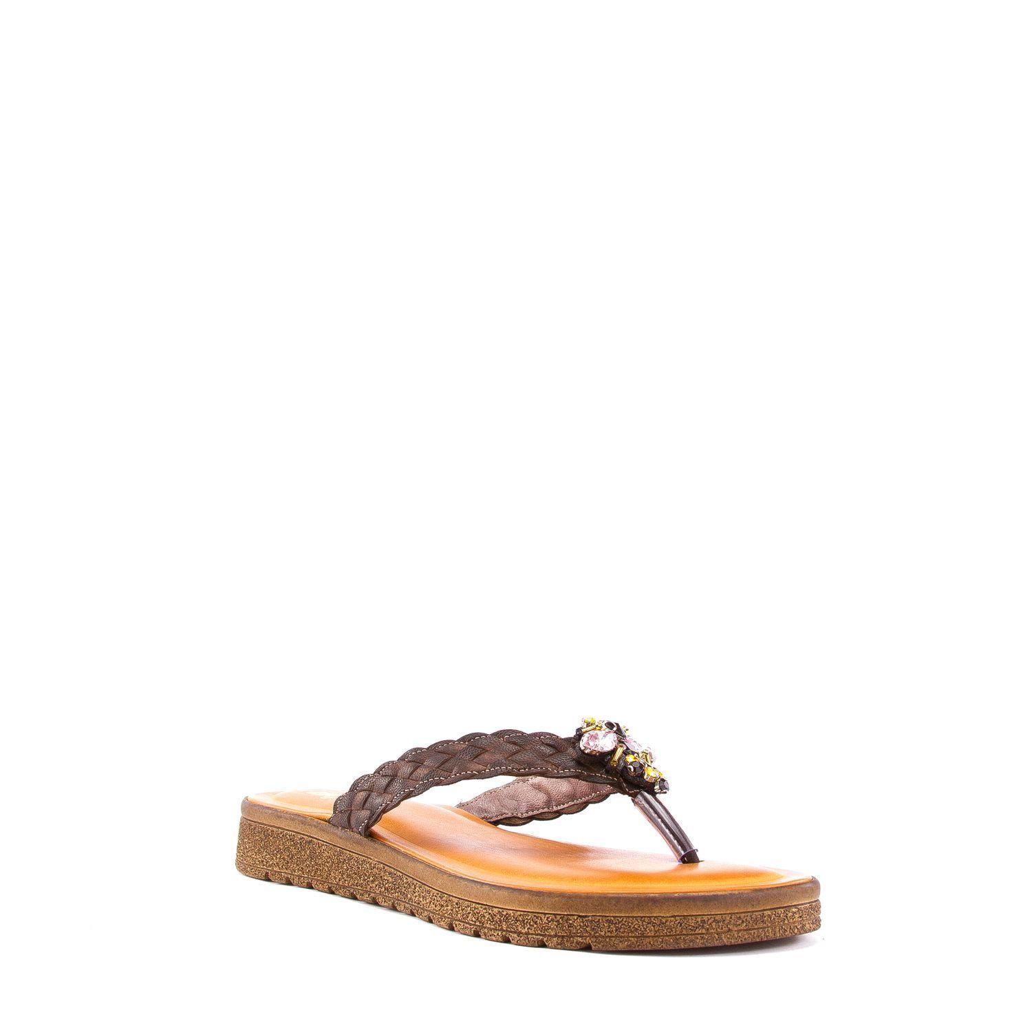 Sandalia  Montezuma Casual Chocolate-1