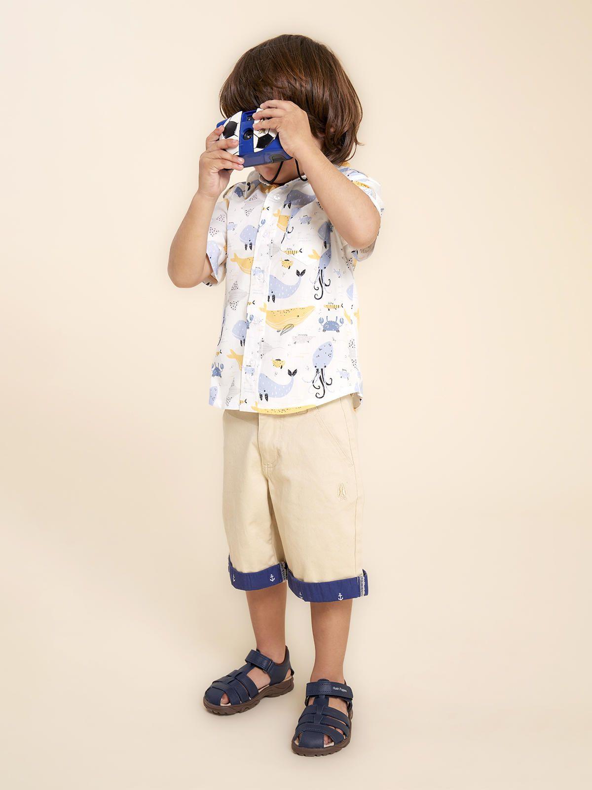 Sandalia Azul Oscuro Niño Lahore  (20-25)-1